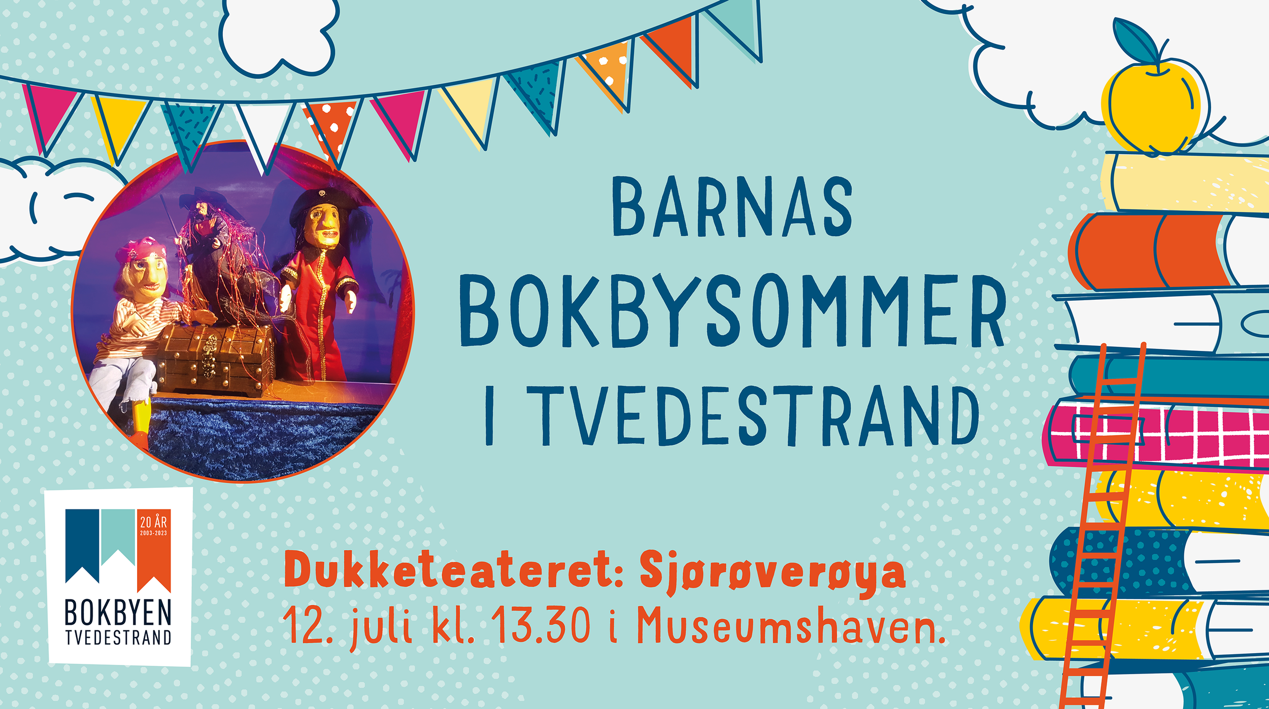 Barnas bokbysommer: Sjørøverøya