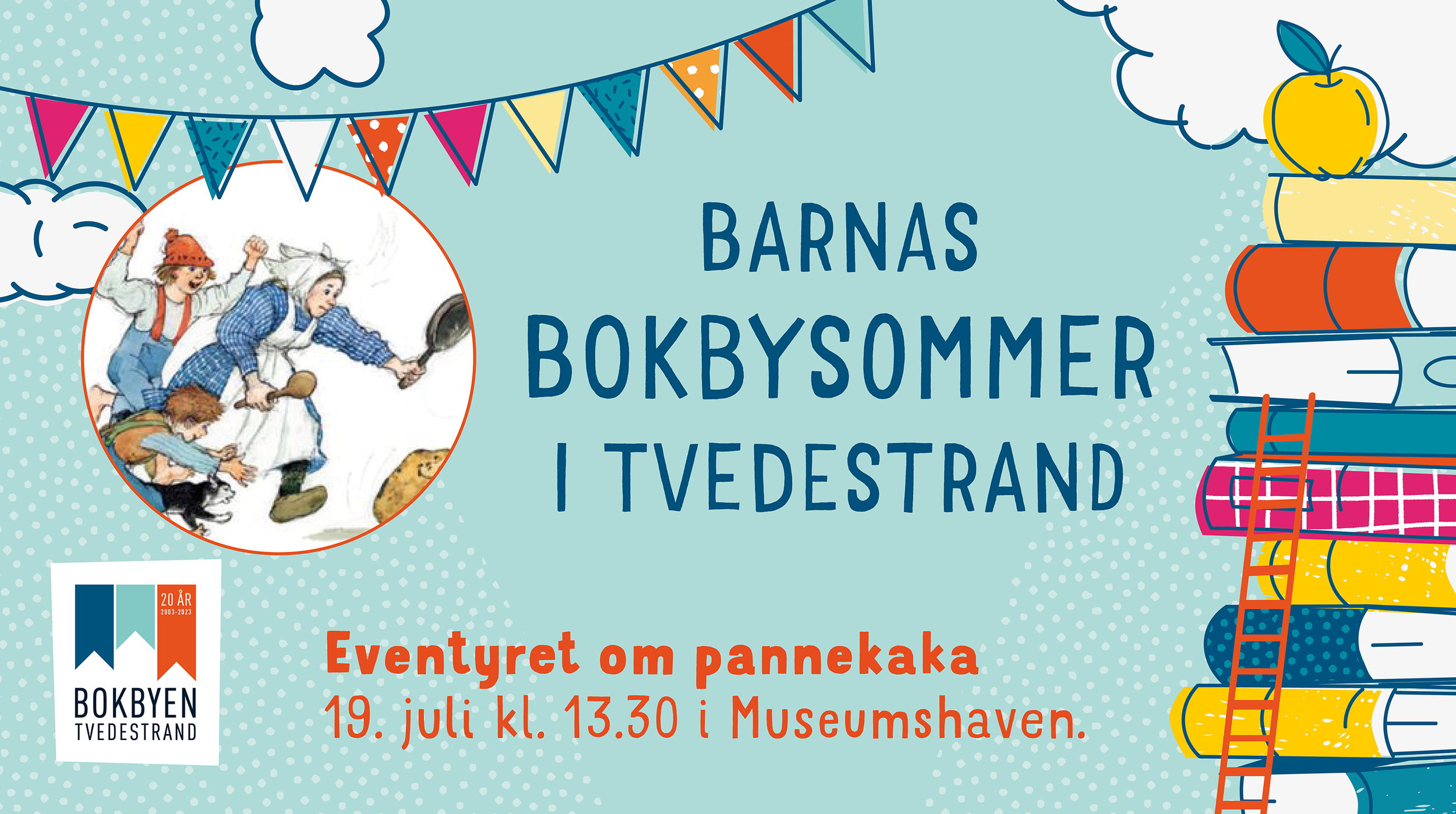 Barnas bokbysommer: Eventyret om pannekaka