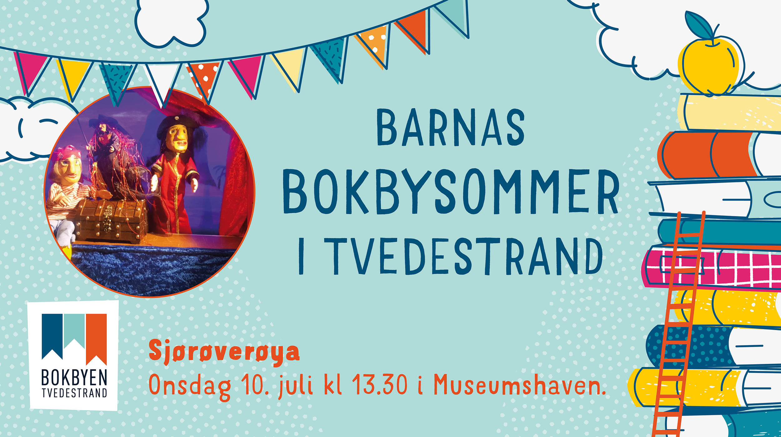 Barnas bokbysommer: Sjørøverøya