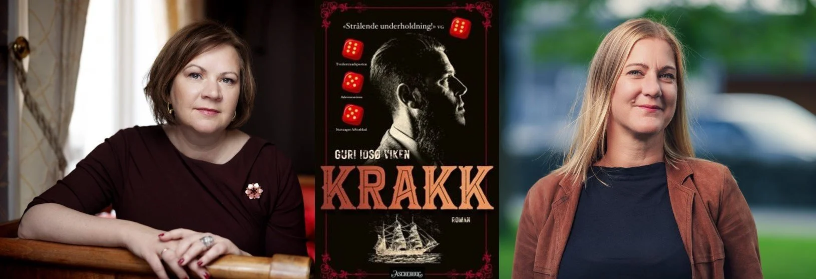 Bokbad med Guri Idsø Viken om Krakk - med Anita Vestervik