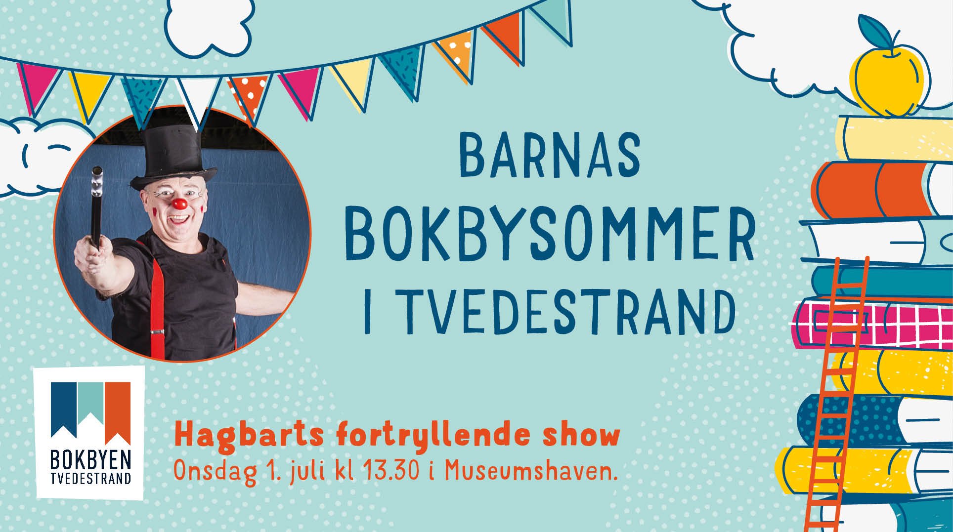 Barnas bokbysommer: Hagbarts fortryllende show!