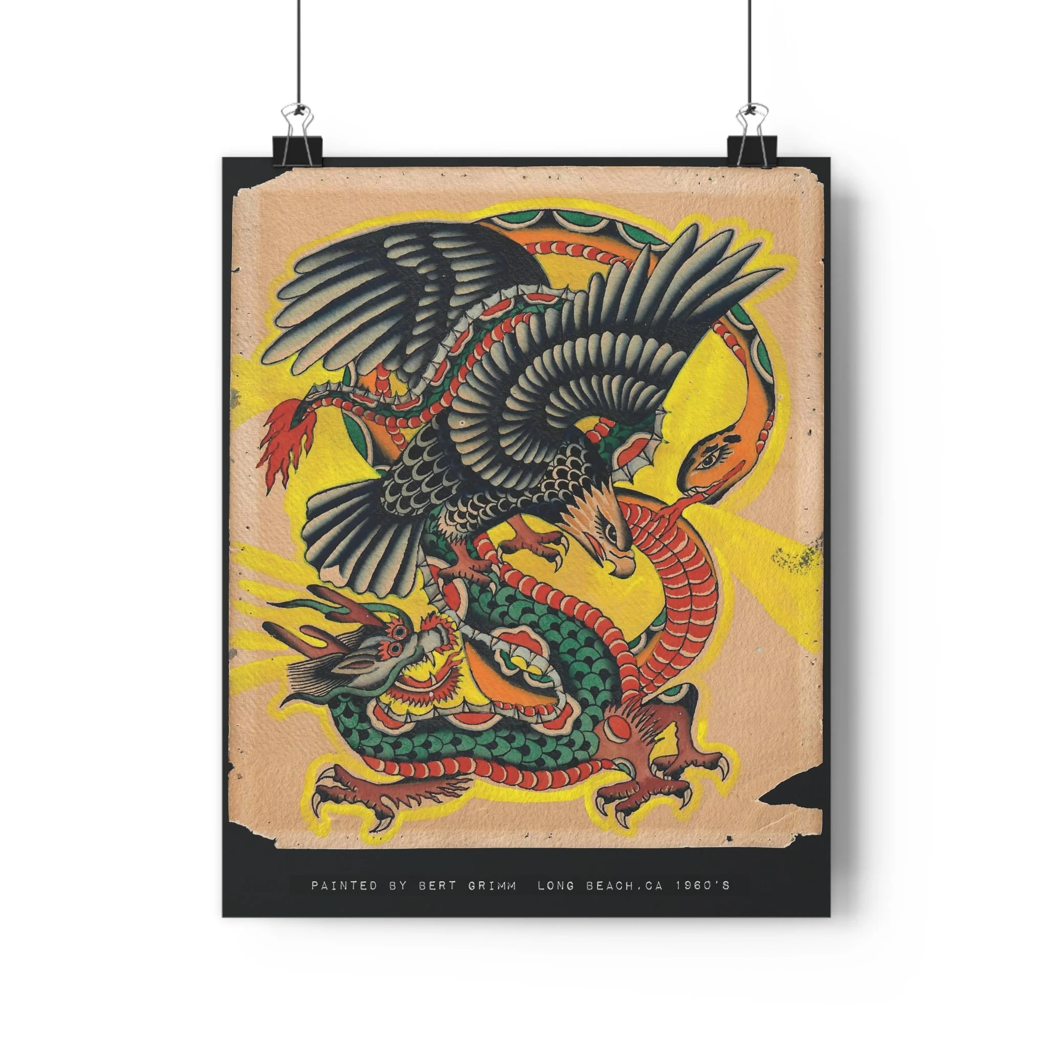 BERT GRIMM - BATTLE ROYALE (16" x 20" PRINT)