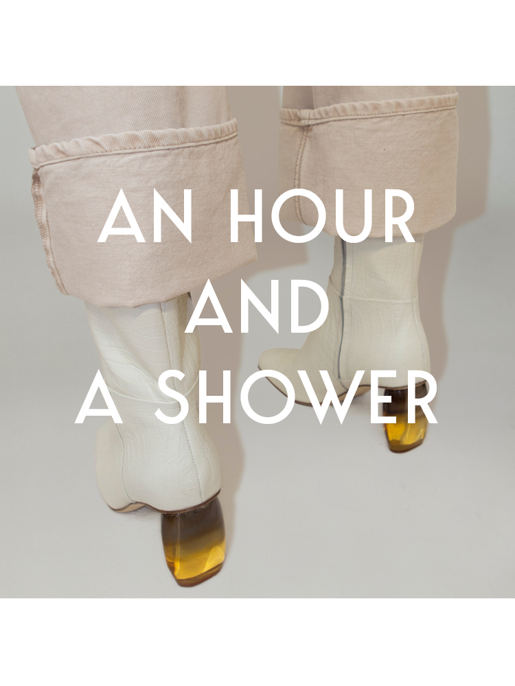 An Hour And A Shower Womens Shoes