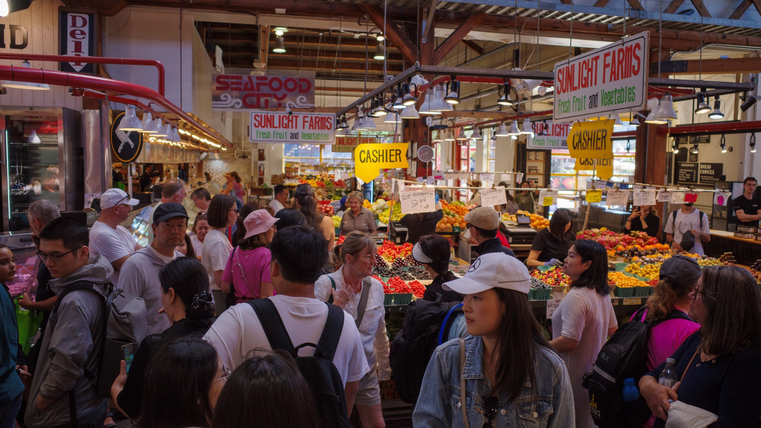  The market at Granville Island (photo/Jason Rafal) 