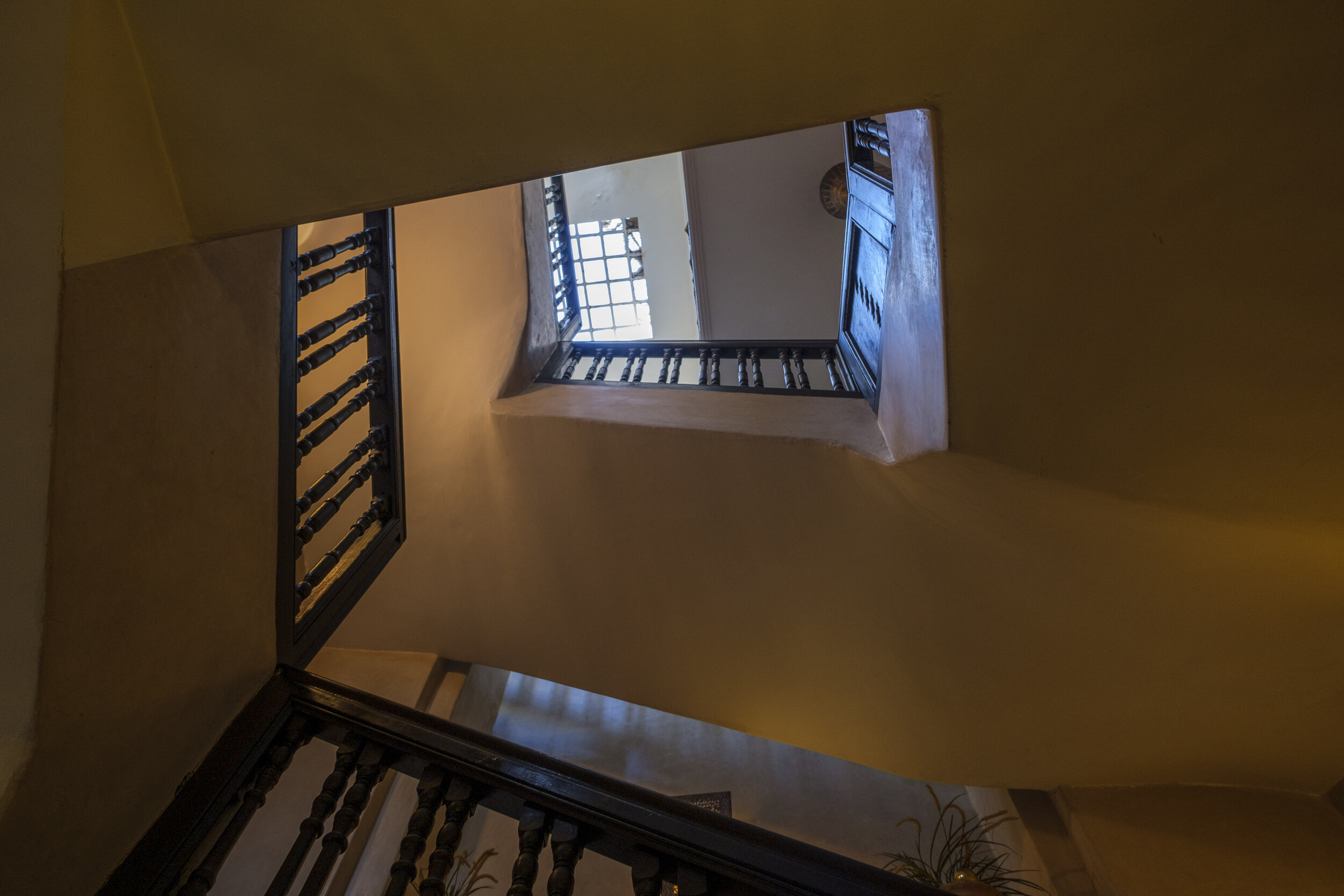  Circular staircases were very common (Photo/Jason Rafal) 