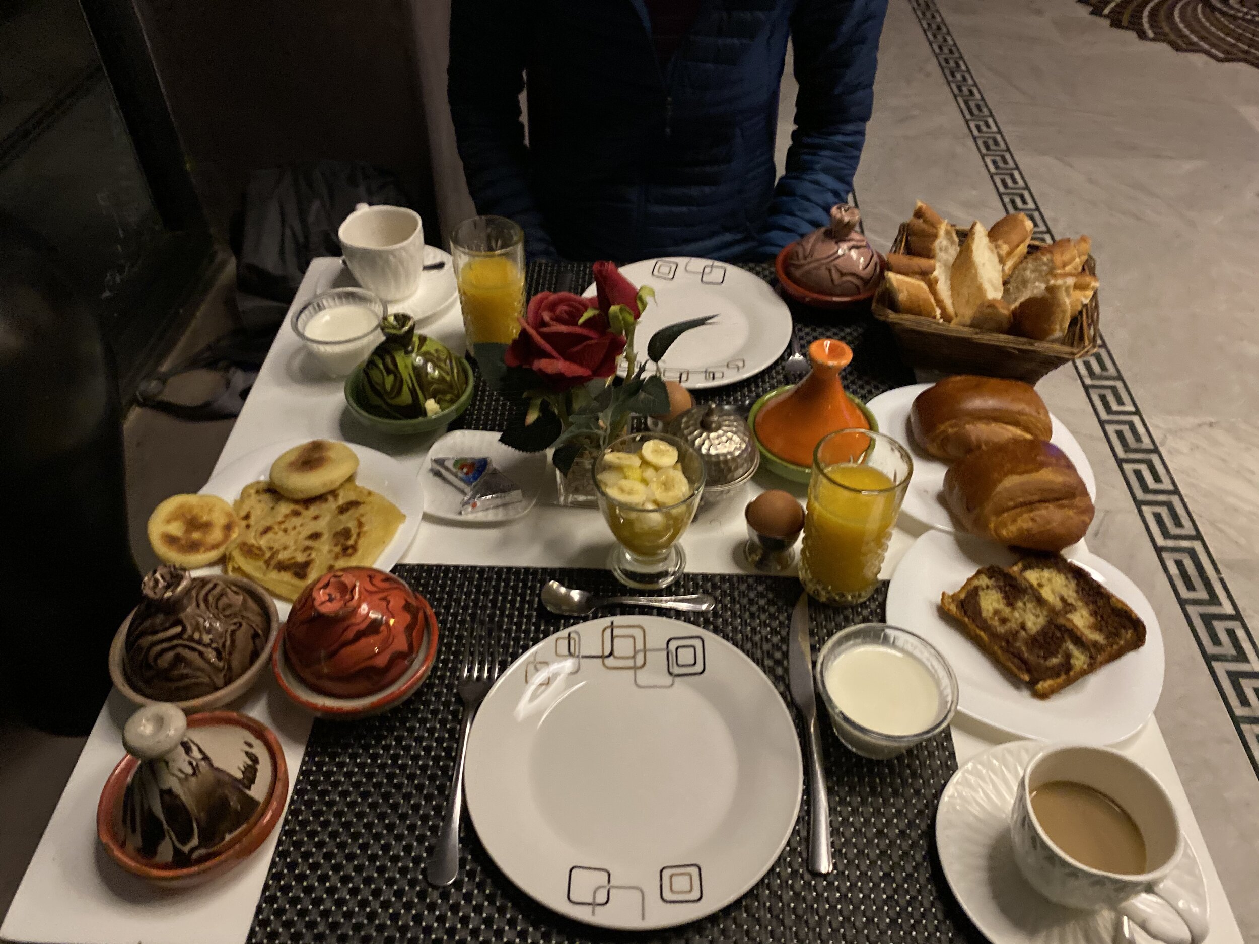  A typical breakfast spread (Photo/Jason Rafal) 