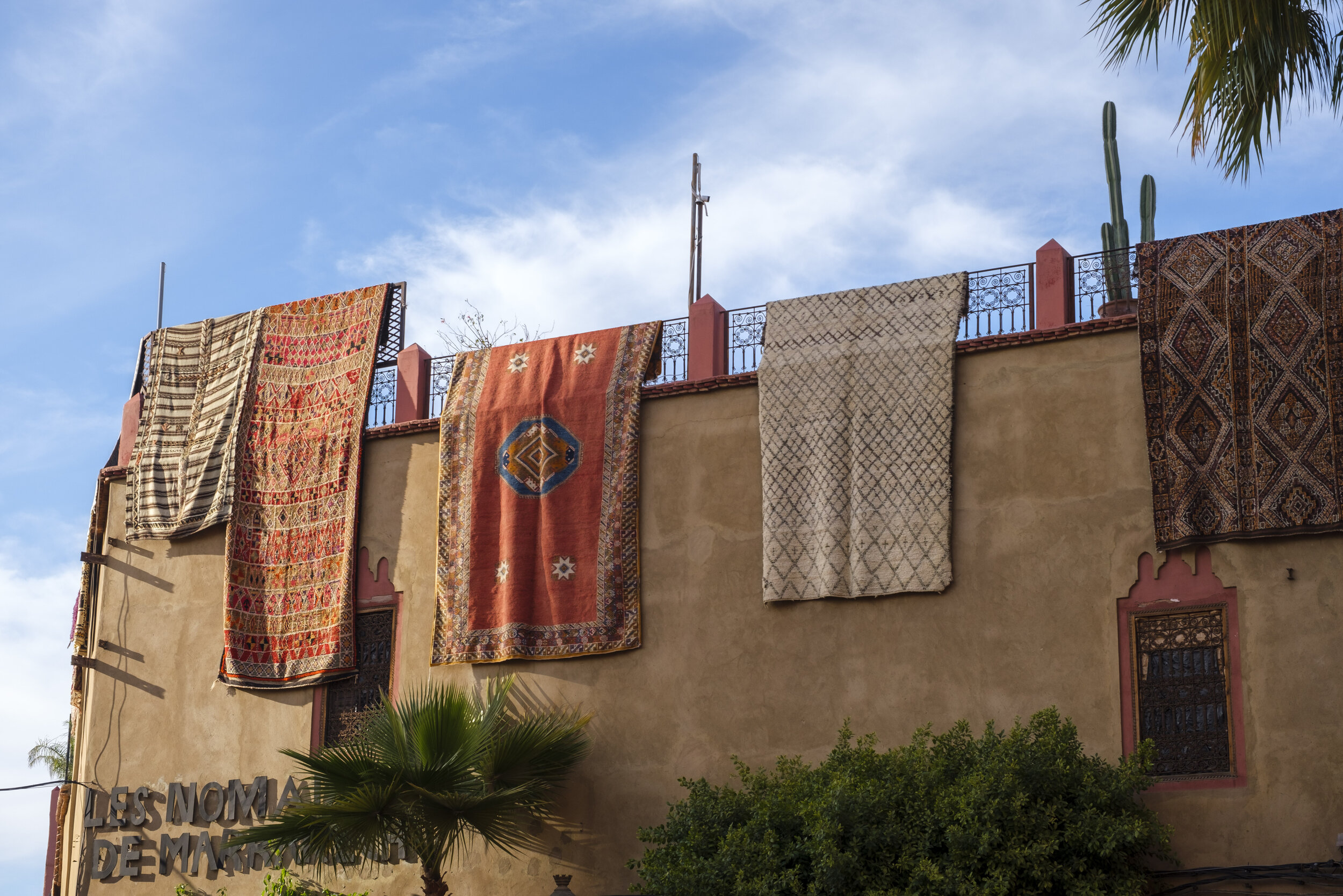  Rugs hanging out to dry (Photo/Jason Rafal) 