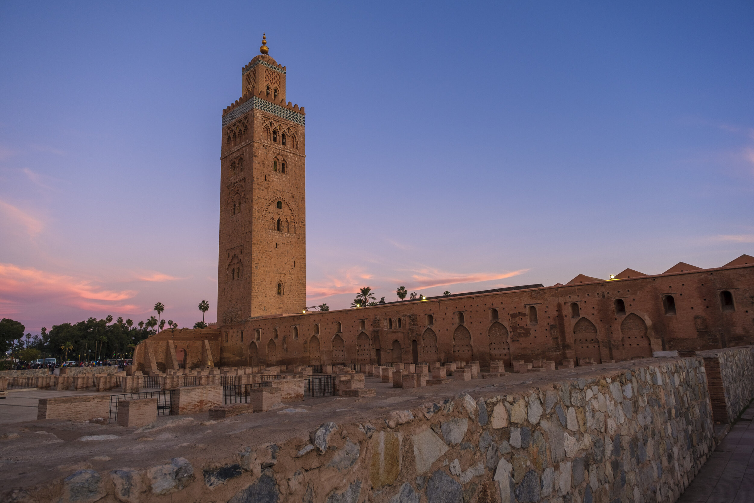  Sunset at the Koutoubia Mosque (Photo/Jason Rafal) 