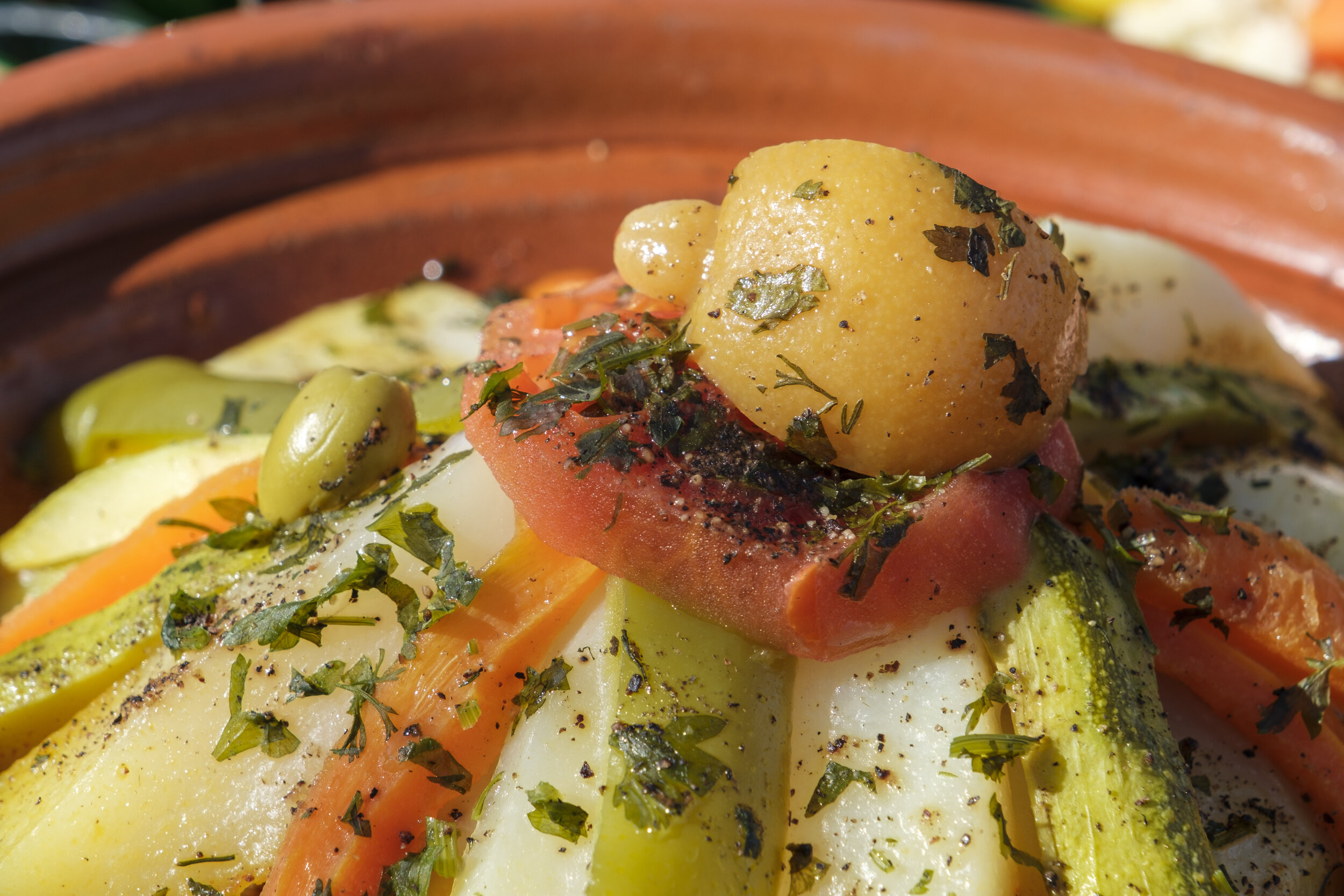  Colorful vegetables (Photo/Jason Rafal) 