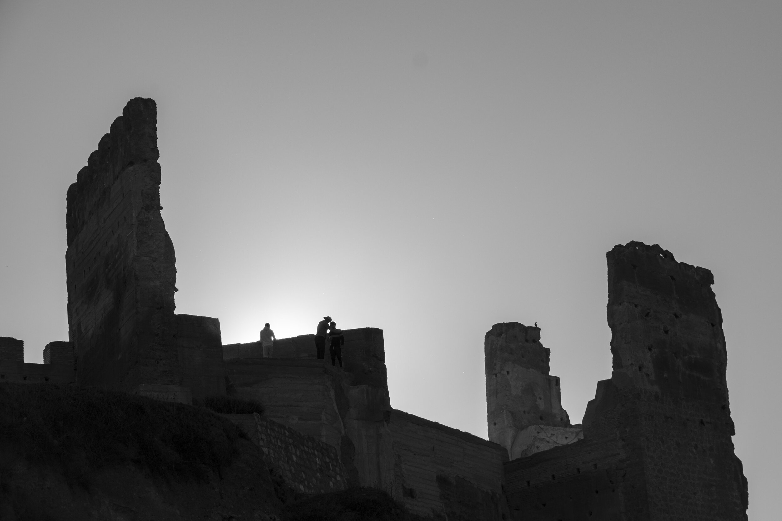  Some of the more adventurous climbers (Photo/Jason Rafal) 