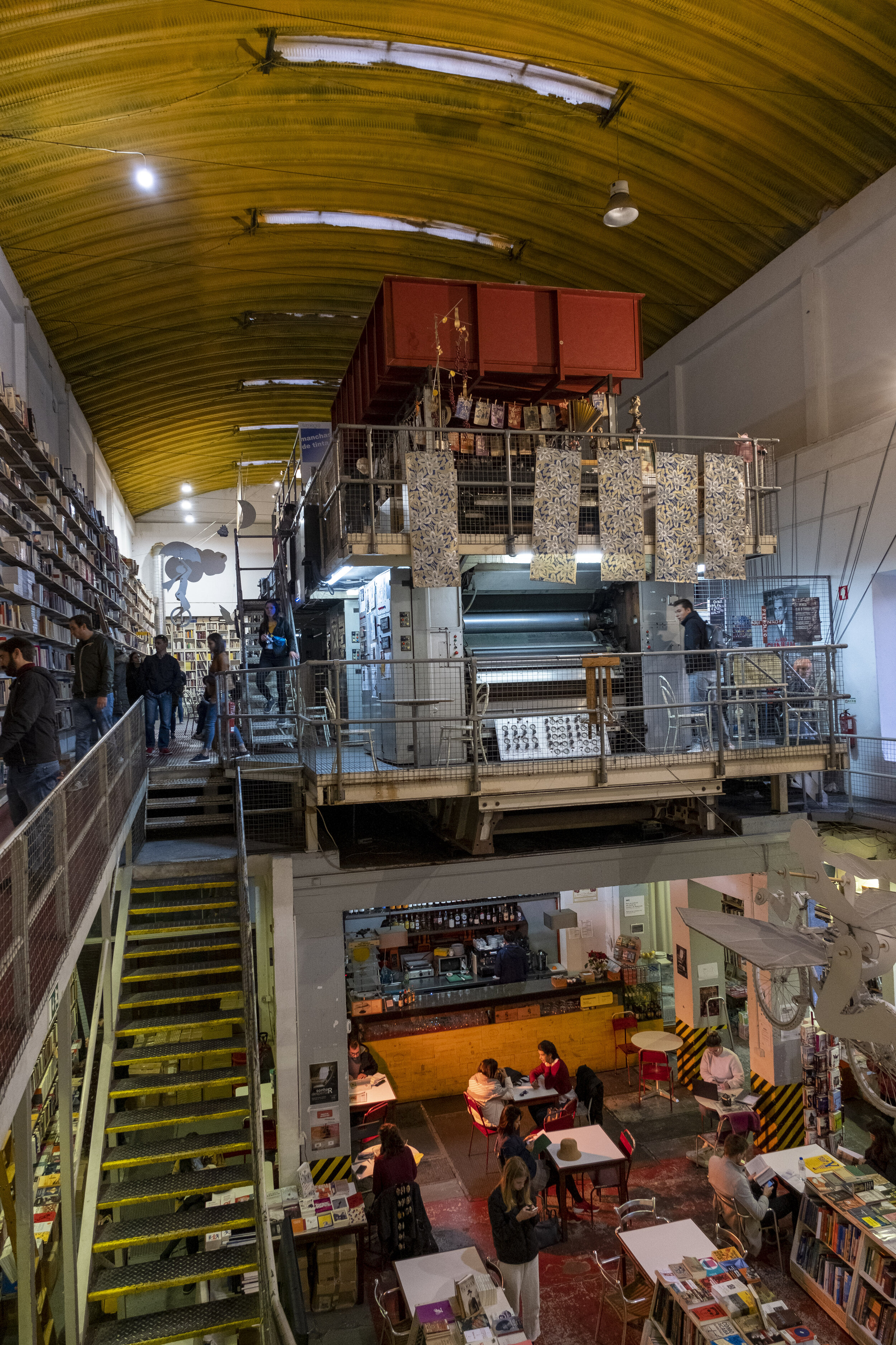  A combination bookshop and artist workshop (Photo/Jason Rafal) 