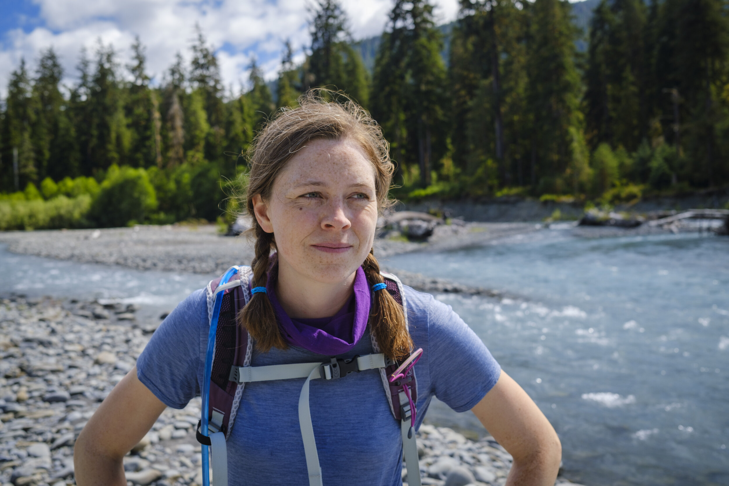  Along the Hoh River (photo/Jason Rafal) 