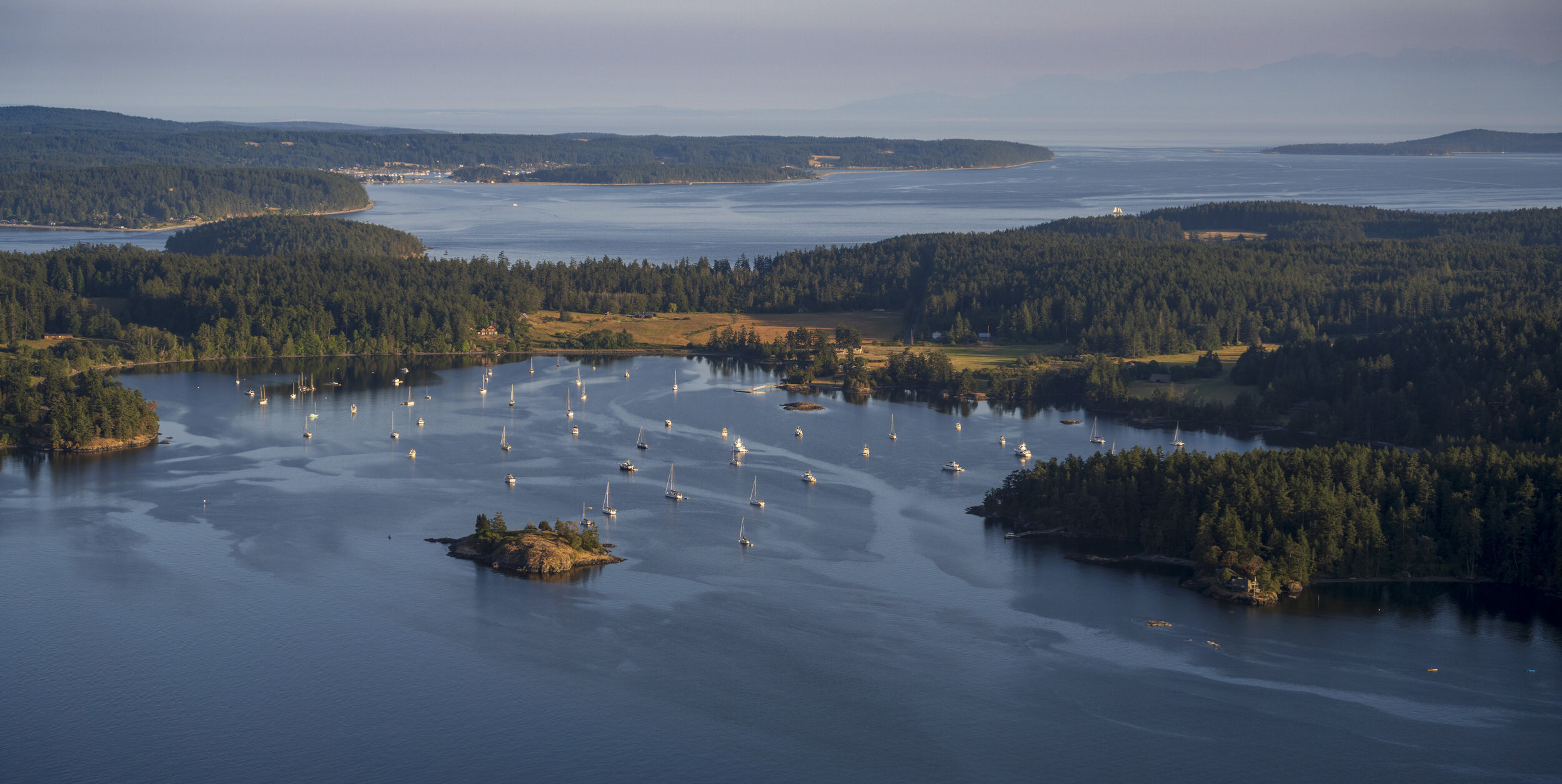  We saw dozens of sailboats hanging out in coves (photo/Jason Rafal) 
