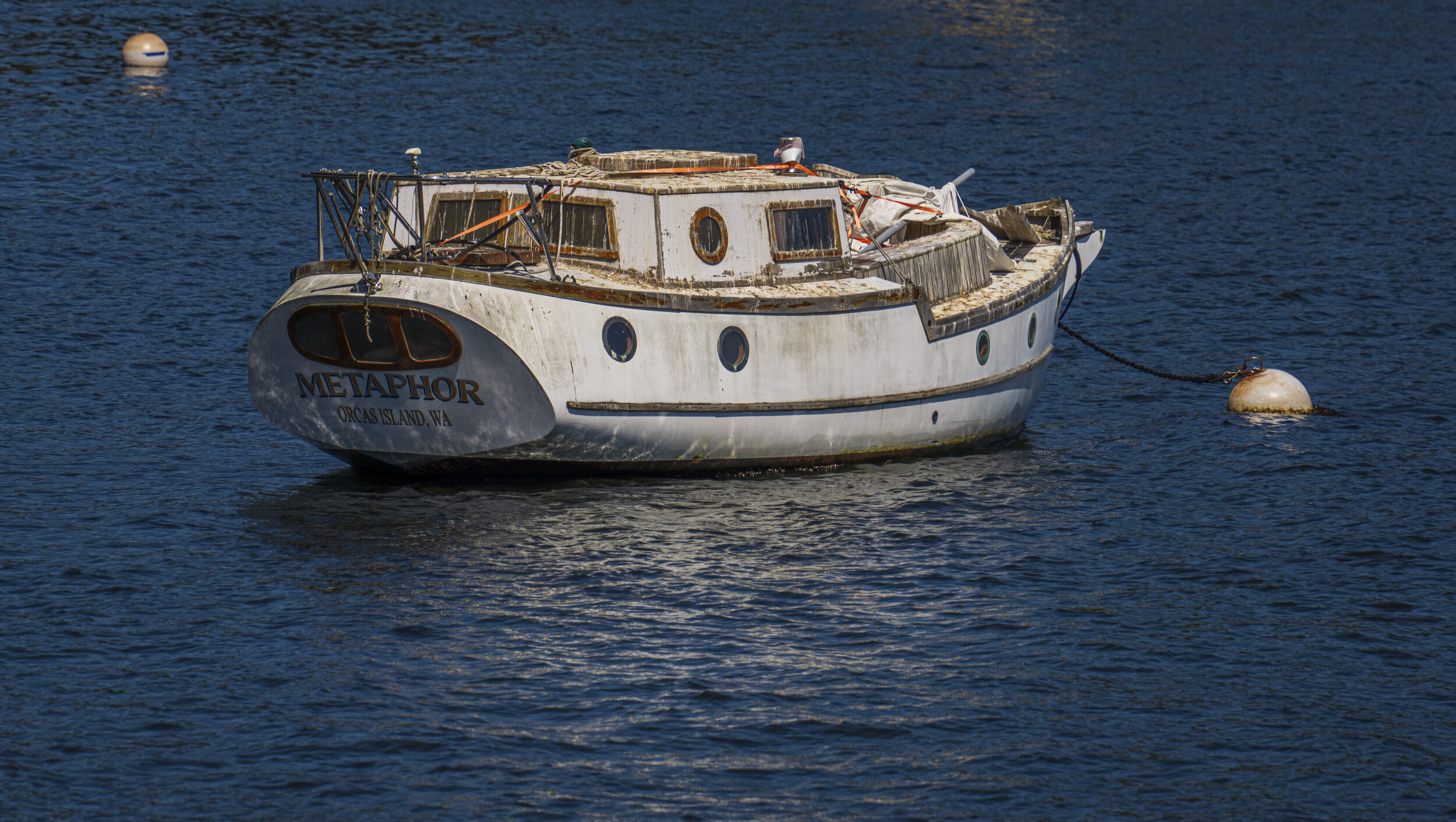  A well-named boat (photo/Jason Rafal) 