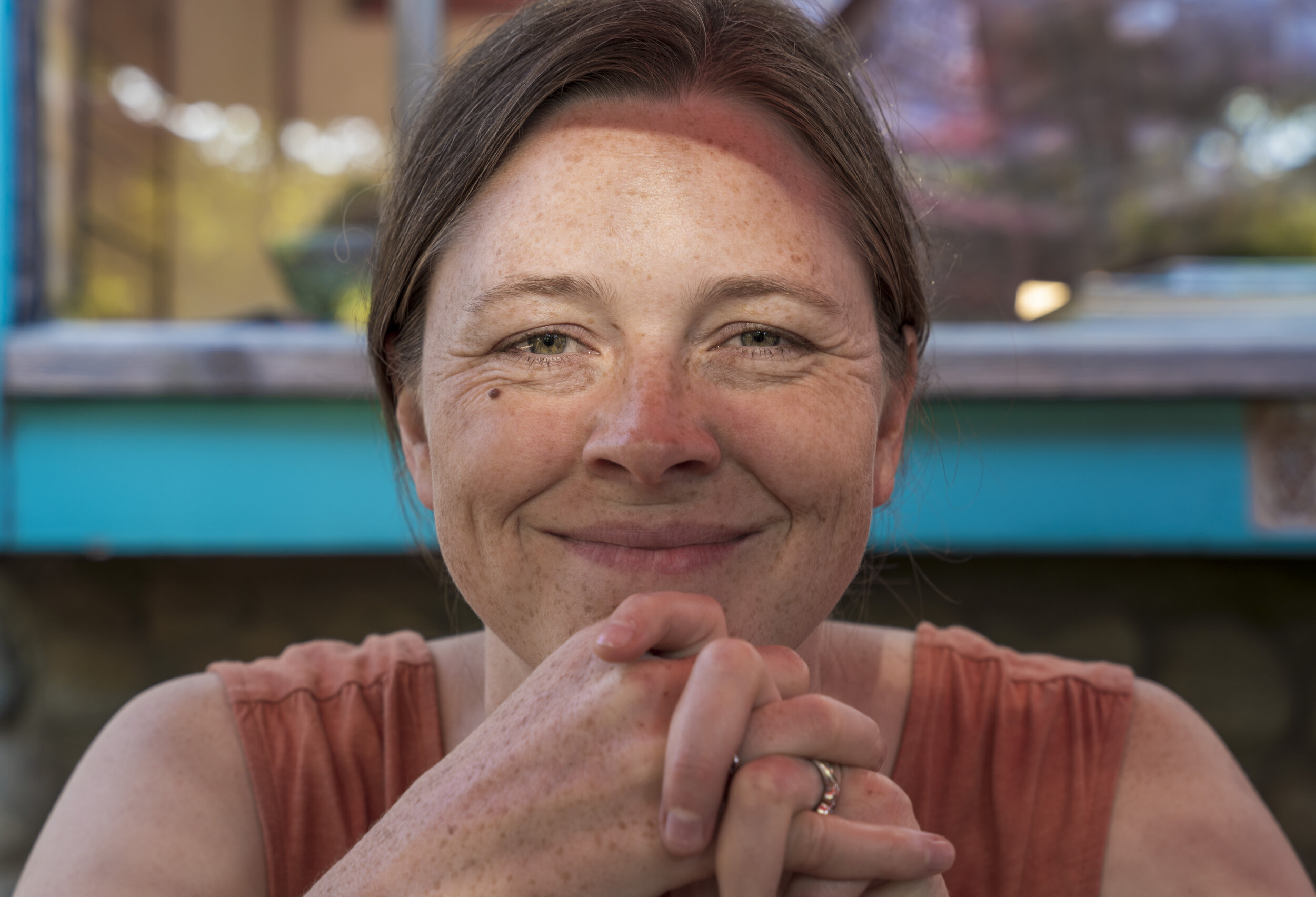  Dinner on a beautiful patio (photo/Jason Rafal) 