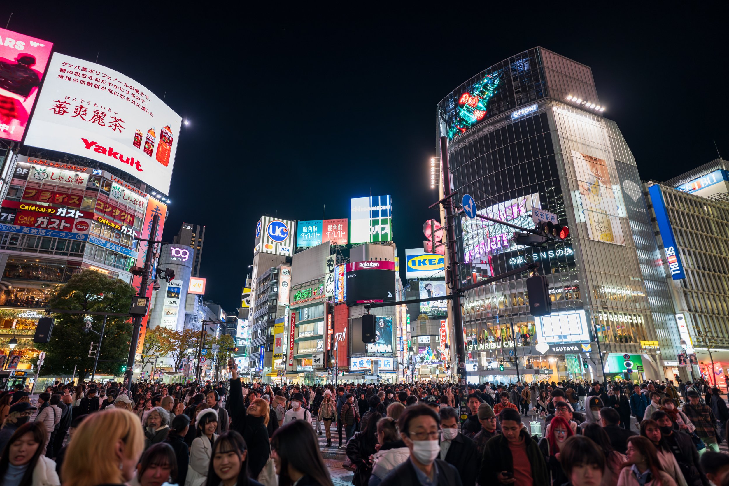  The classic Shibuya crossing photo (photo/Jason Rafal) 