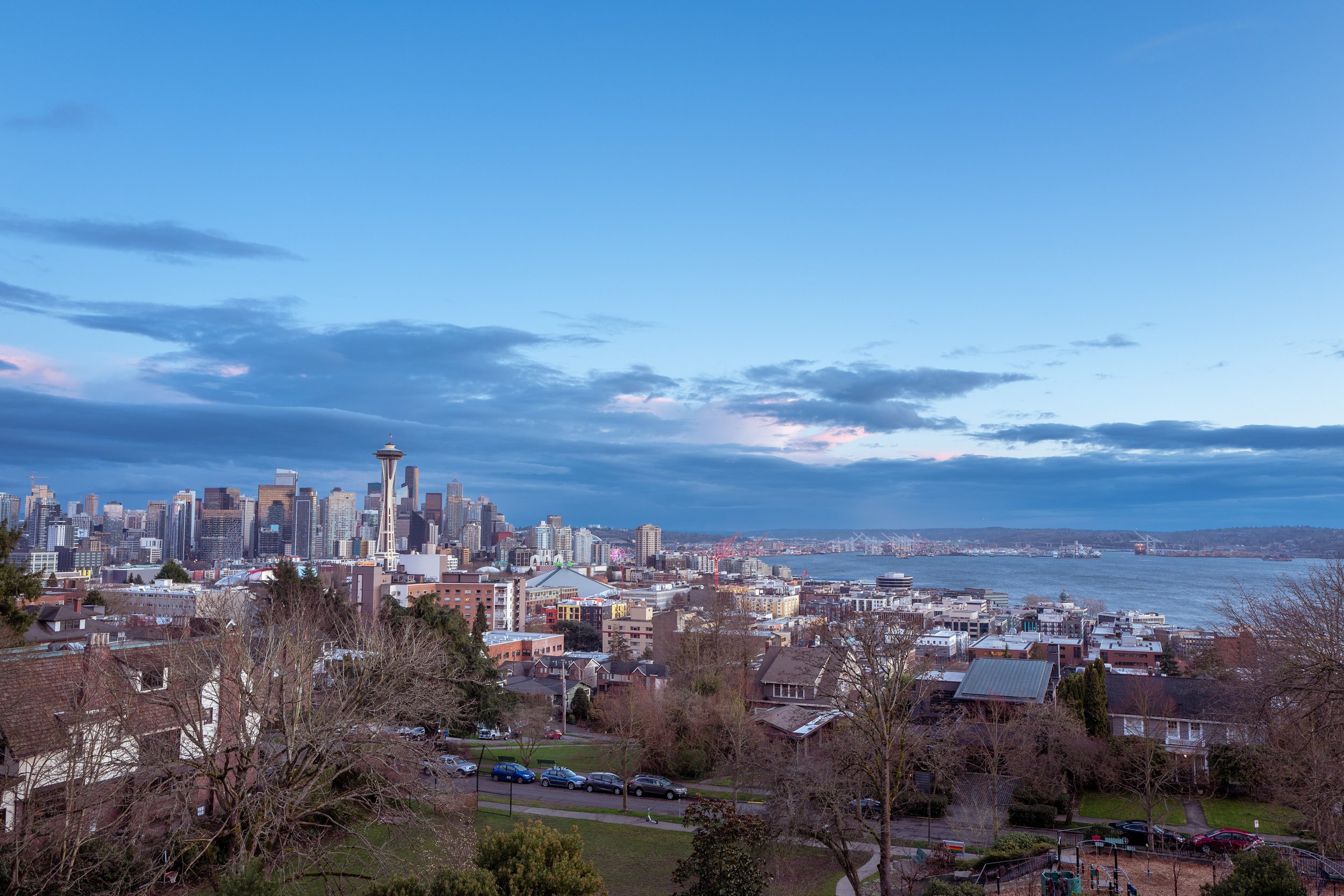  A lovely view from Queen Anne 