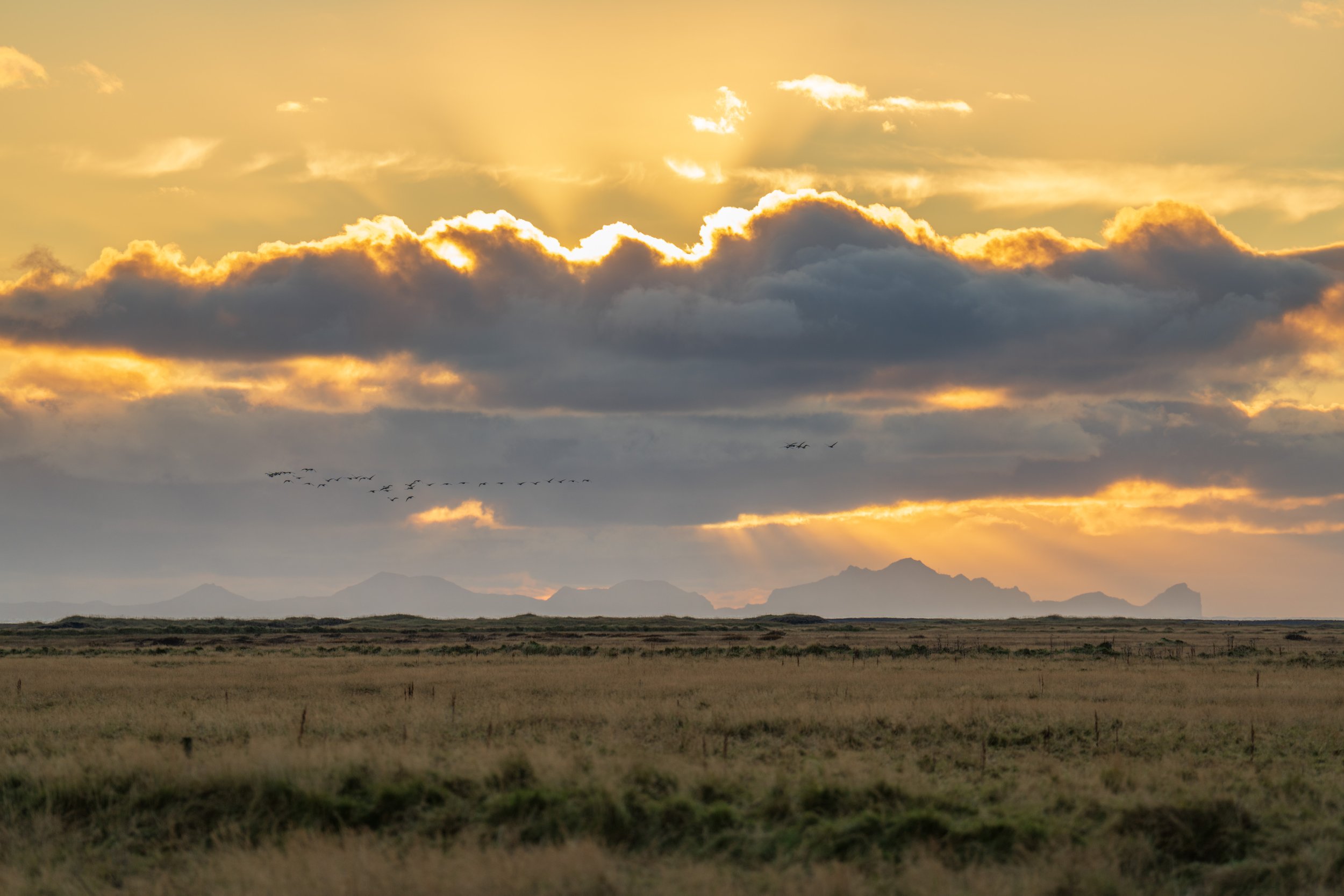  Amazing light on the way to dinner (photo/Jason Rafal) 
