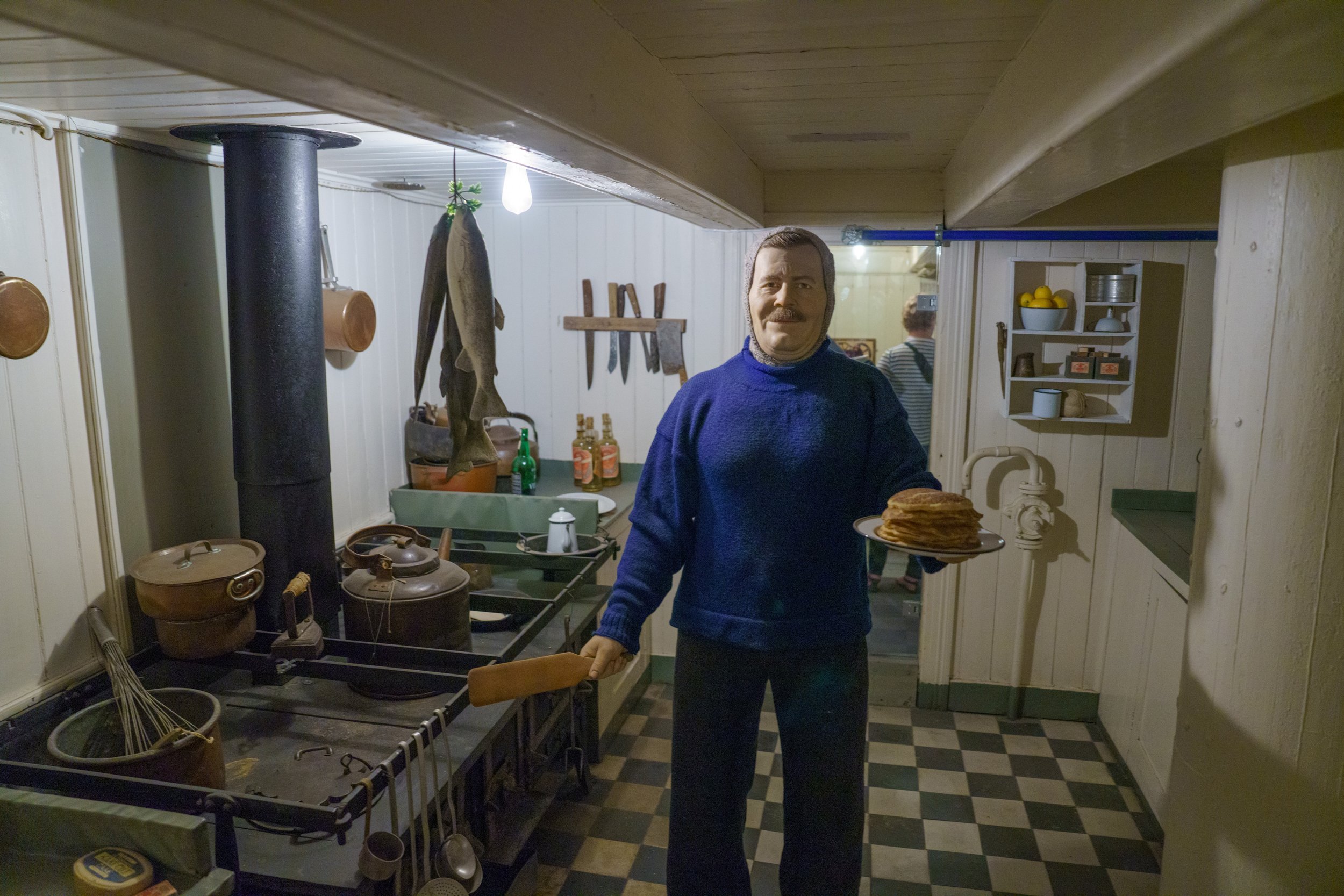 The ship’s chef (photo/Jason Rafal)