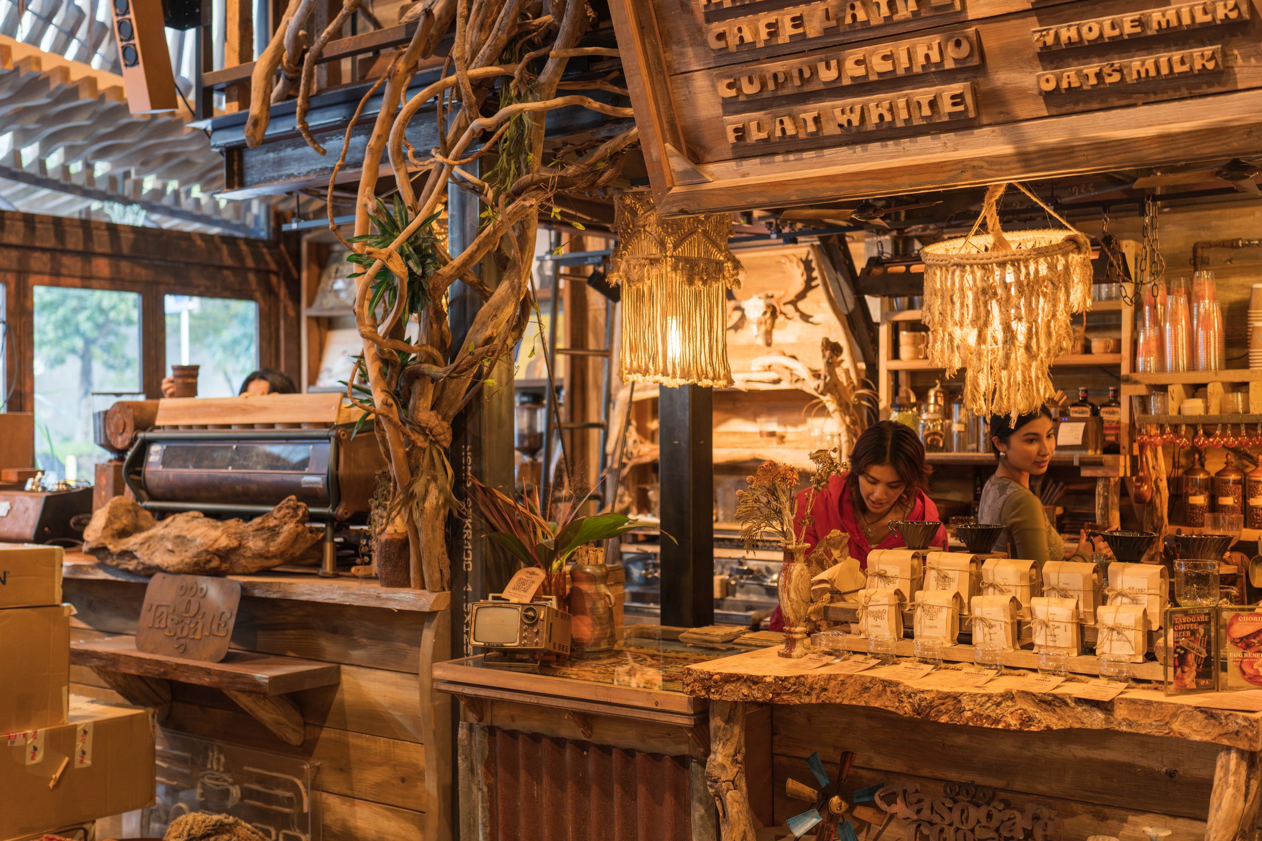  Tasogare Coffee Stand, which had delicious coffee and an incredible commitment to their rustic decor theme (photo/Jason Rafal) 