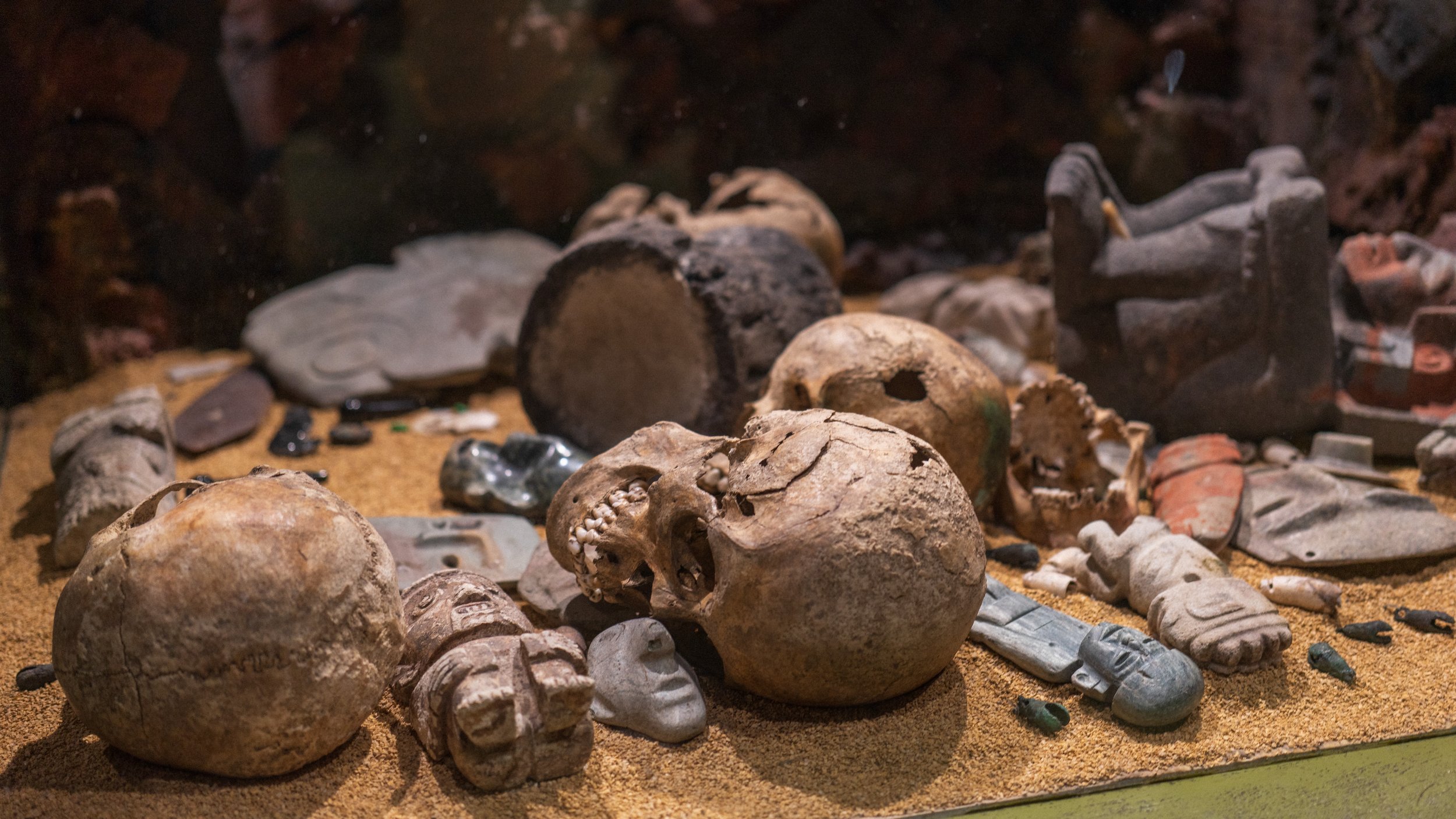 One of the time capsule-like exhibits (photo/Jason Rafal)