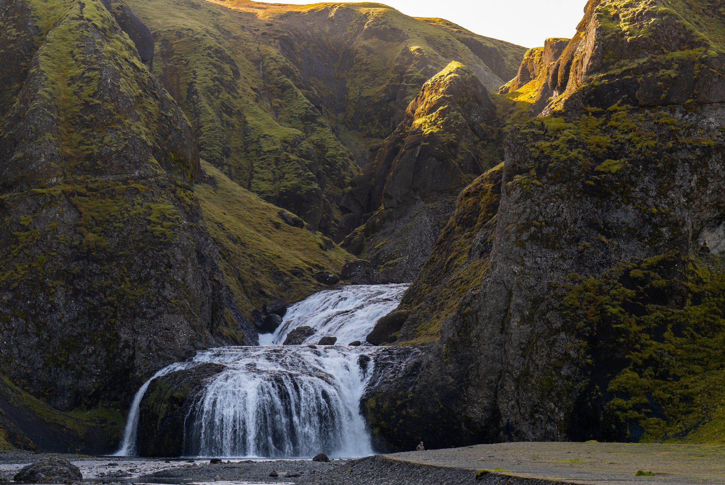  Stjórnarfoss, which is apparently a great swimming spot during the summer months (photo/Jason Rafal) 