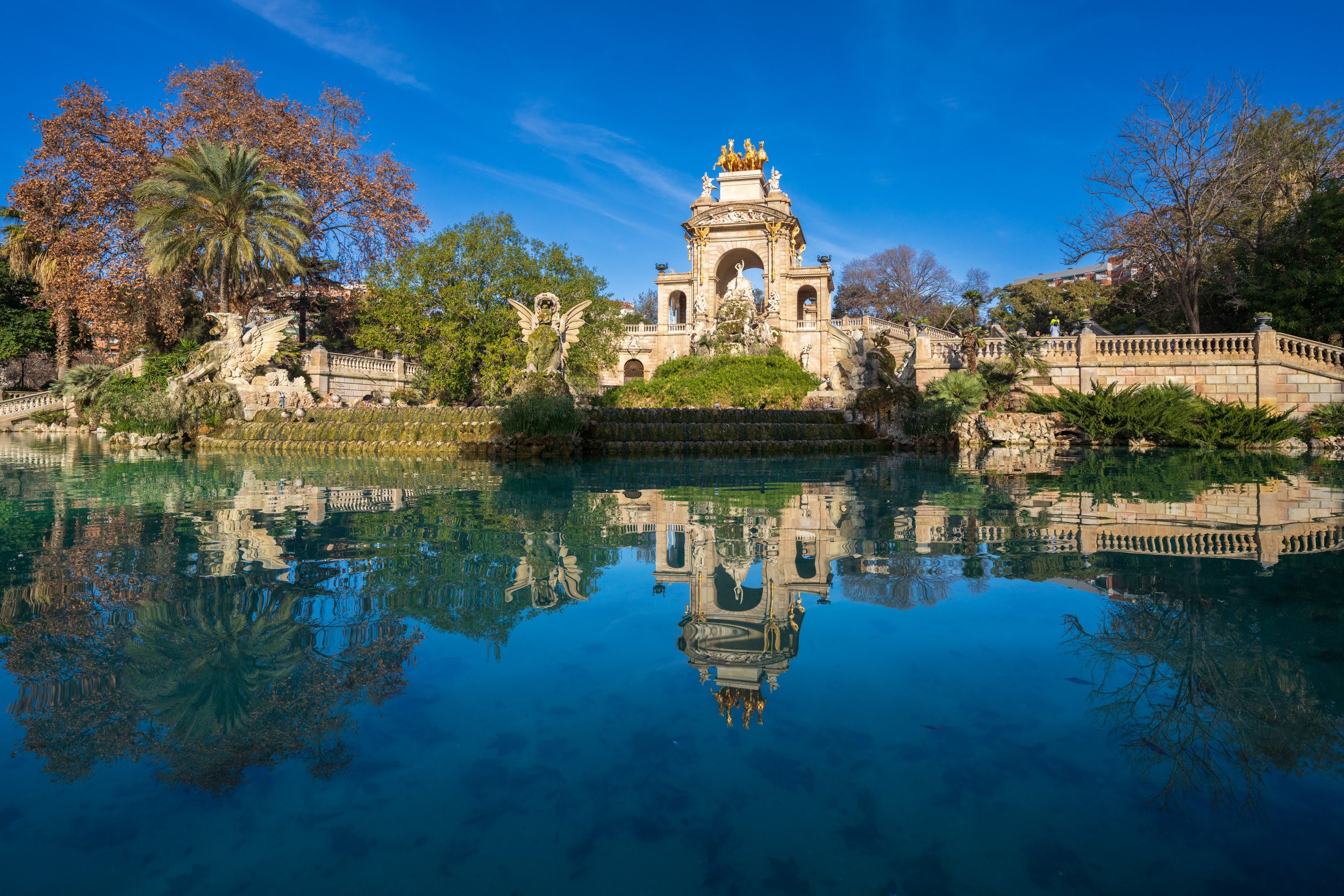  The lovely Cascada del Parc de la Ciutadella (photo/Jason Rafal) 