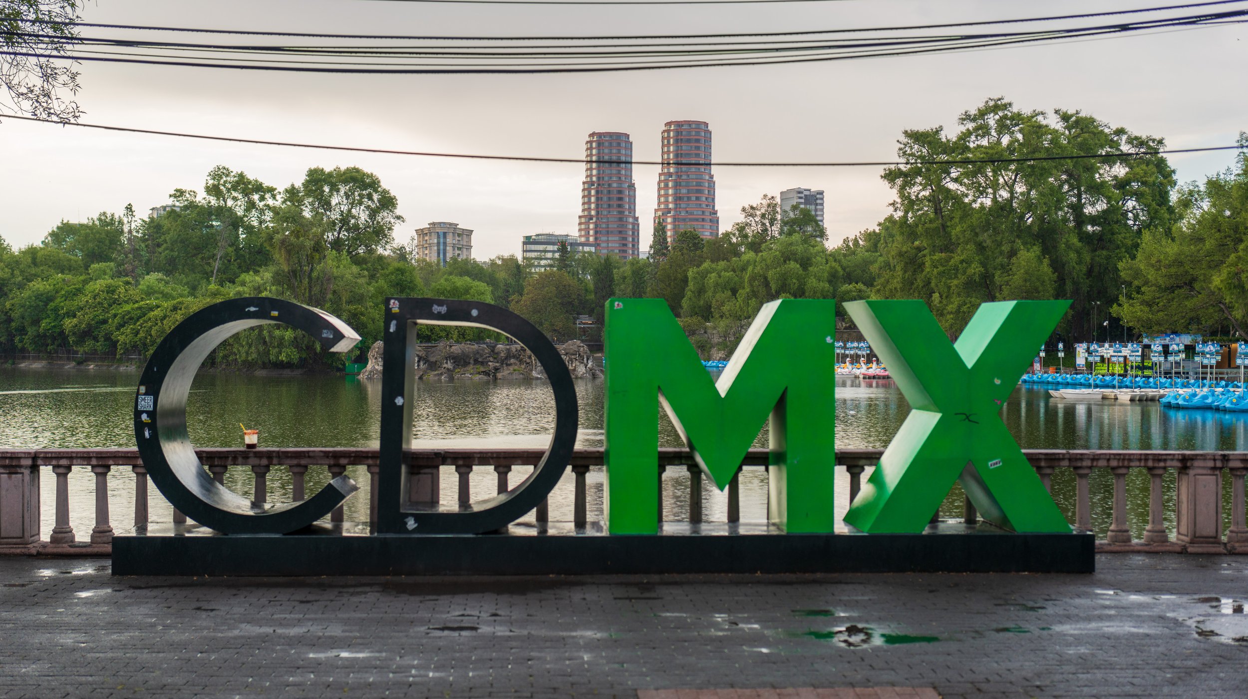 CDMX against a cloudy sky (photo/Jason Rafal)