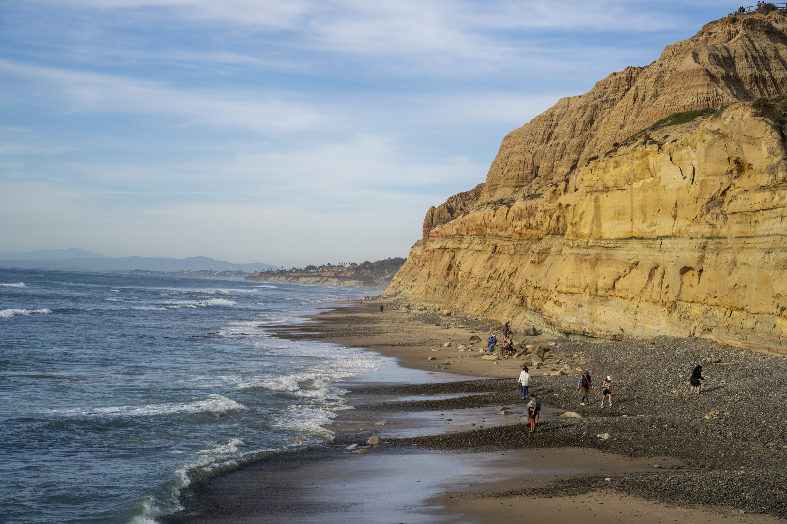 Looking for fun shore things at Torrey Pines (photo/Jason Rafal) 
