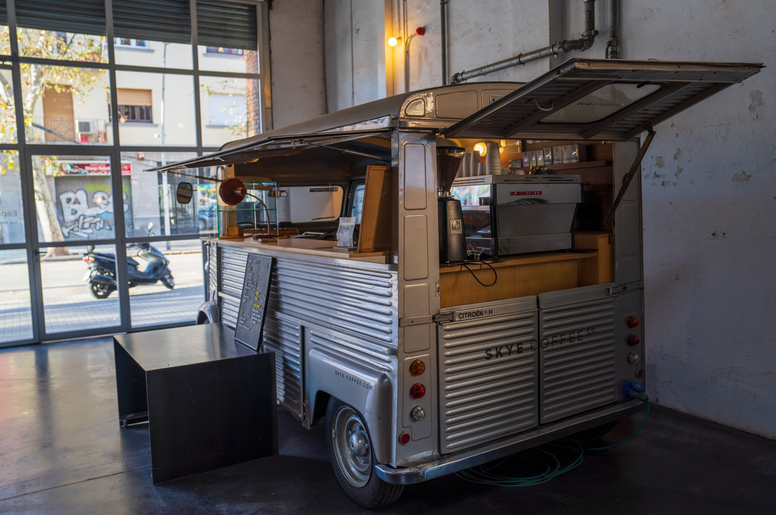  The adorable and infrequently open Skye Coffee (photo/Jason Rafal) 