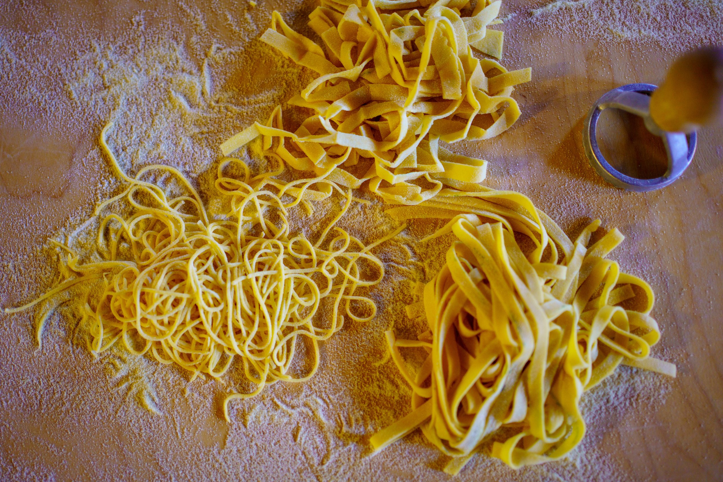  Finished pasta (photo/Jason Rafal) 