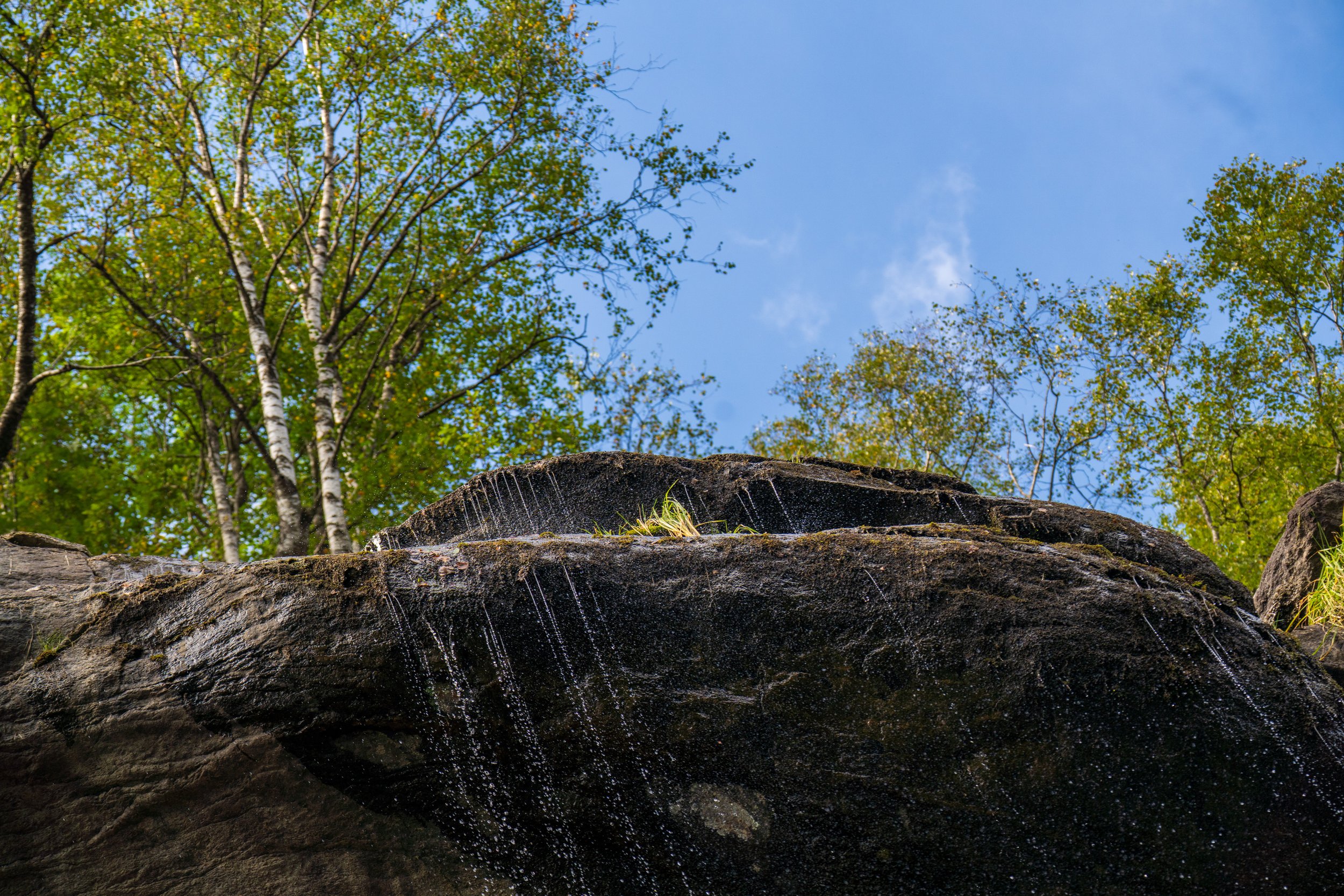 There were tons of tiny waterfalls in the fjord (photo/Jason Rafal)