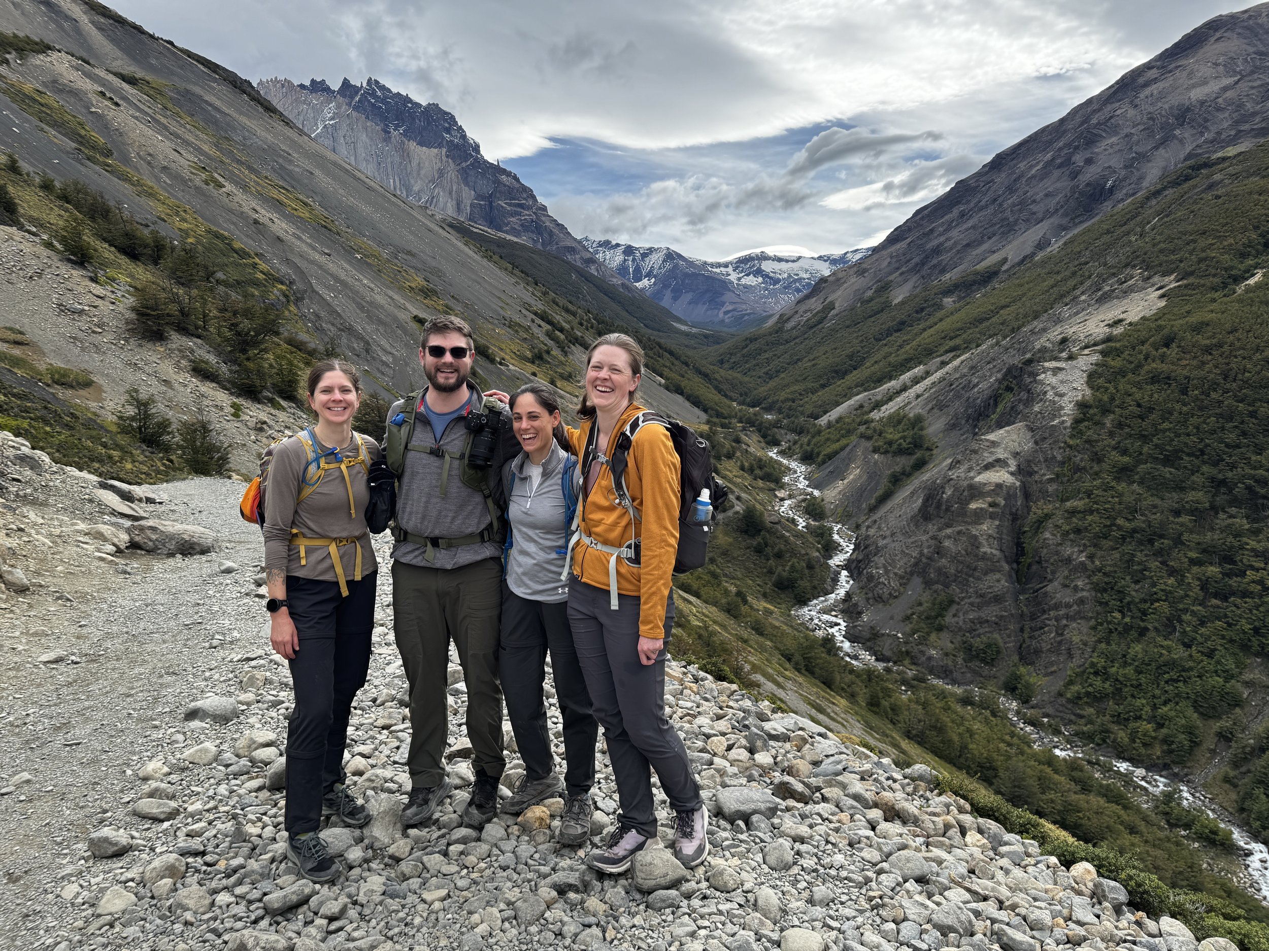  At the top of Windy Pass (photo/Diego) 