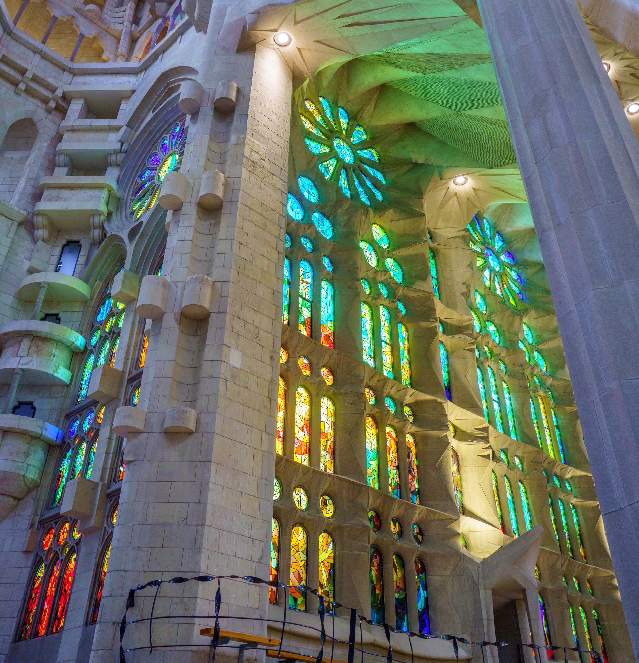  The cooler-toned side of the cathedral (photo/Jason Rafal) 