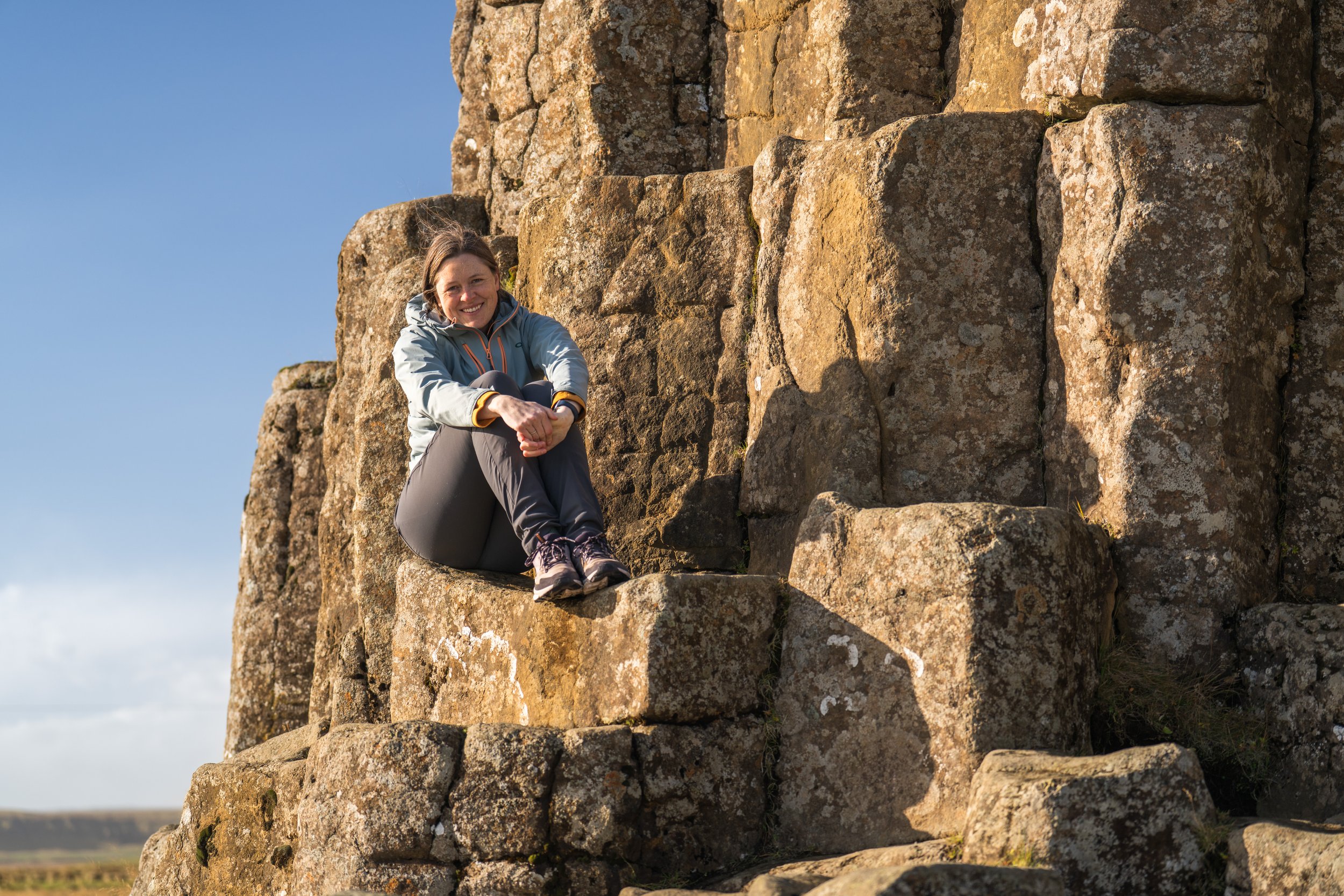  Sitting among the rocks (photo/Jason Rafal) 