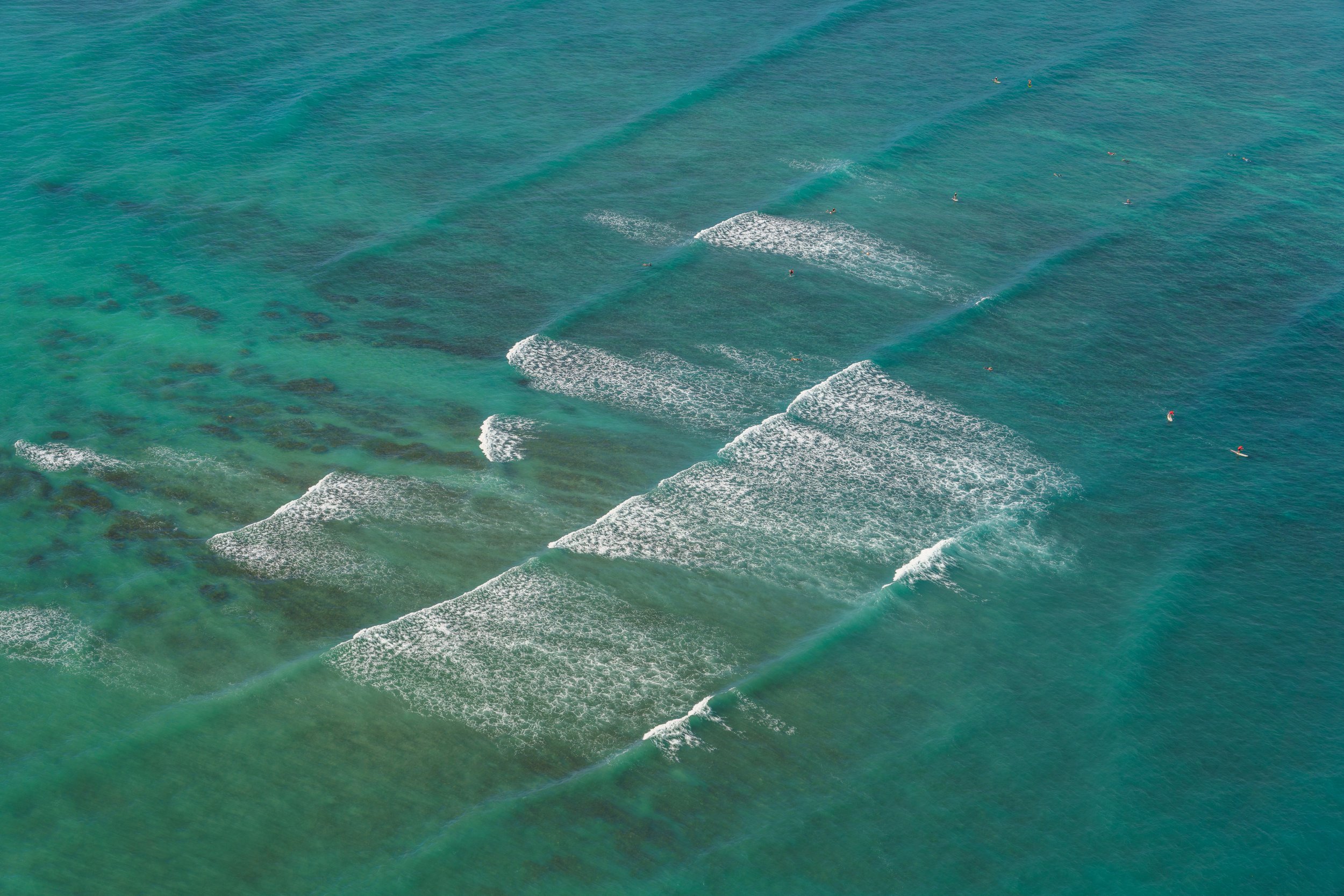  Waves from above (photo/Jason Rafal) 