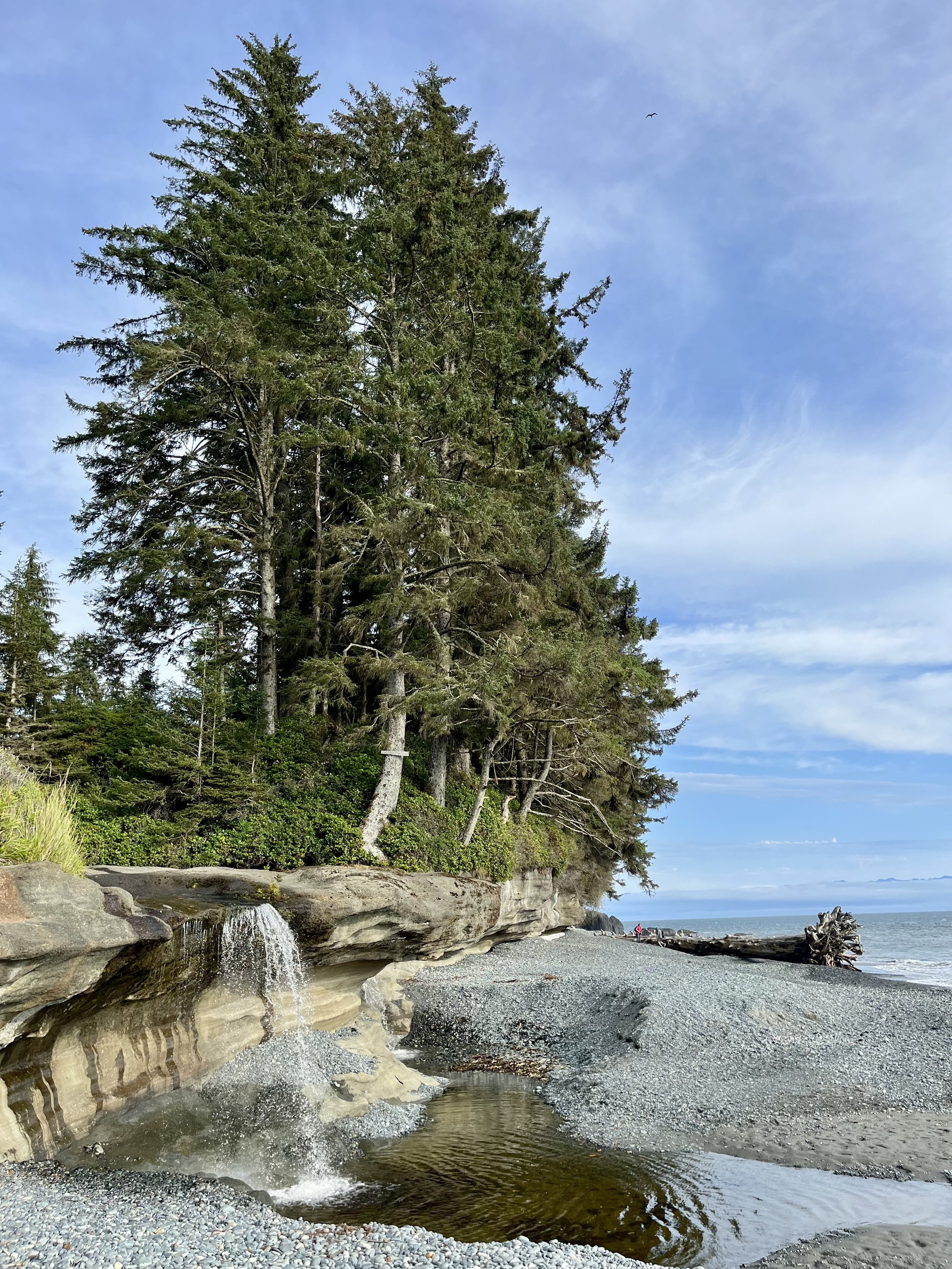  The amazing water features at Sandcut Beach (photo/Nicole Harrrison) 