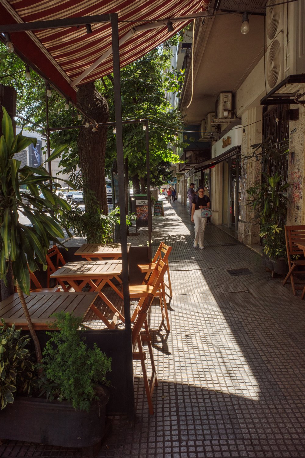 Sidewalk views in Buenos Aires (photo/Jason Rafal)