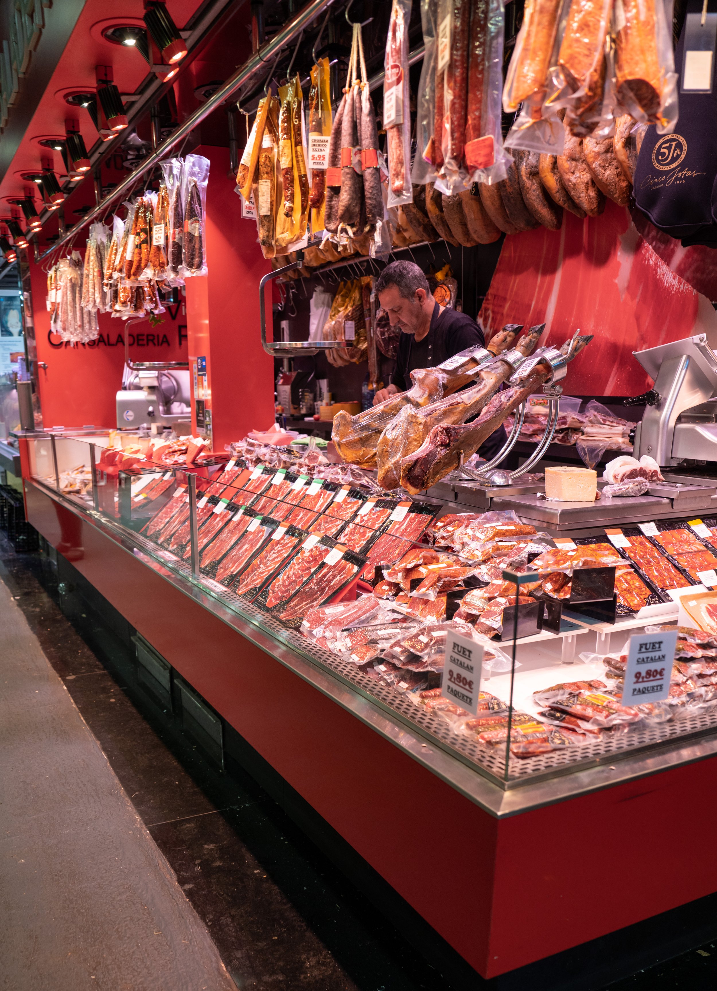  A butchery in a market (photo/Jason Rafal) 