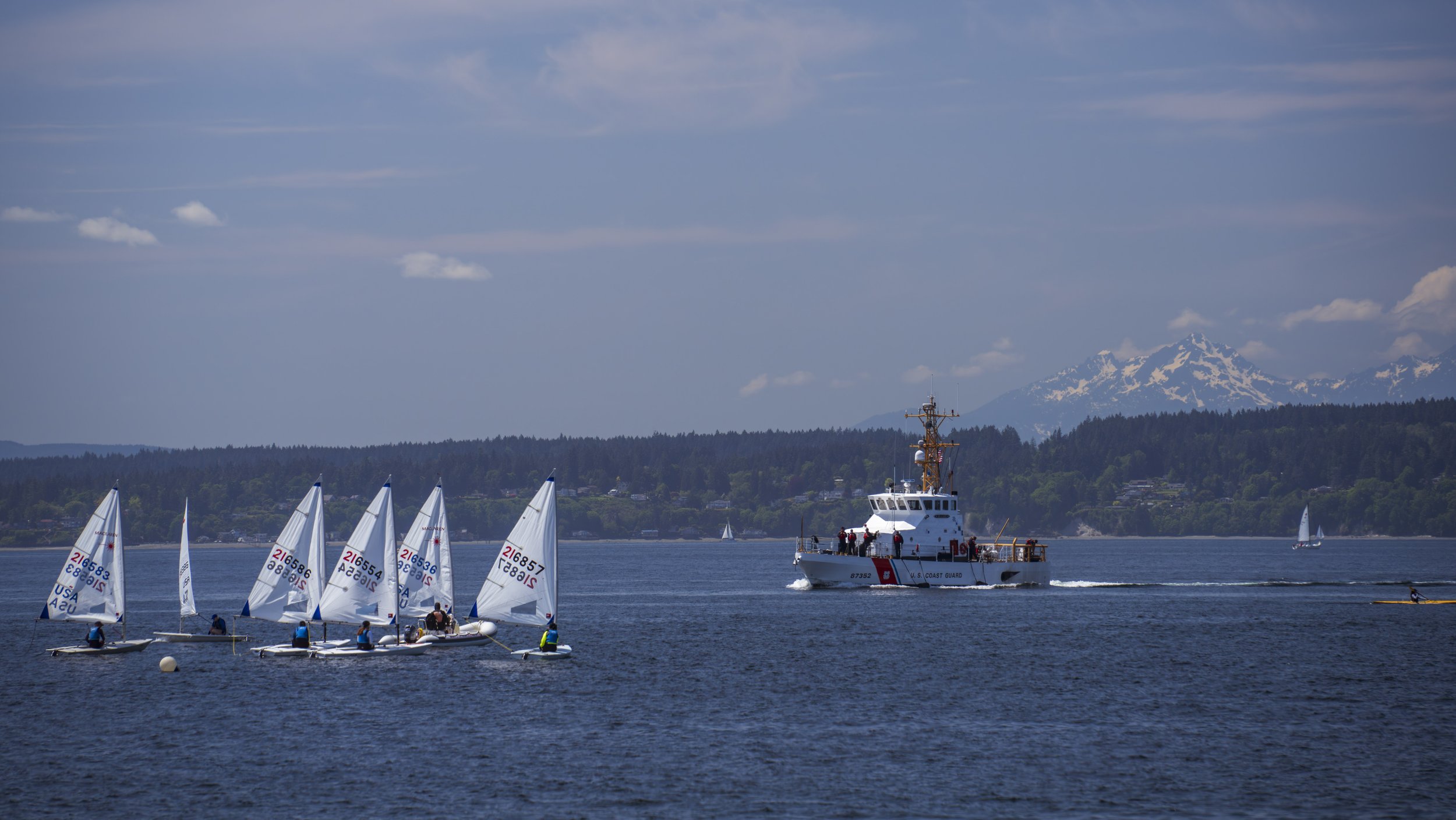  Classic Puget Sound views - mountains and sailboats (photo/Jason Rafal) 