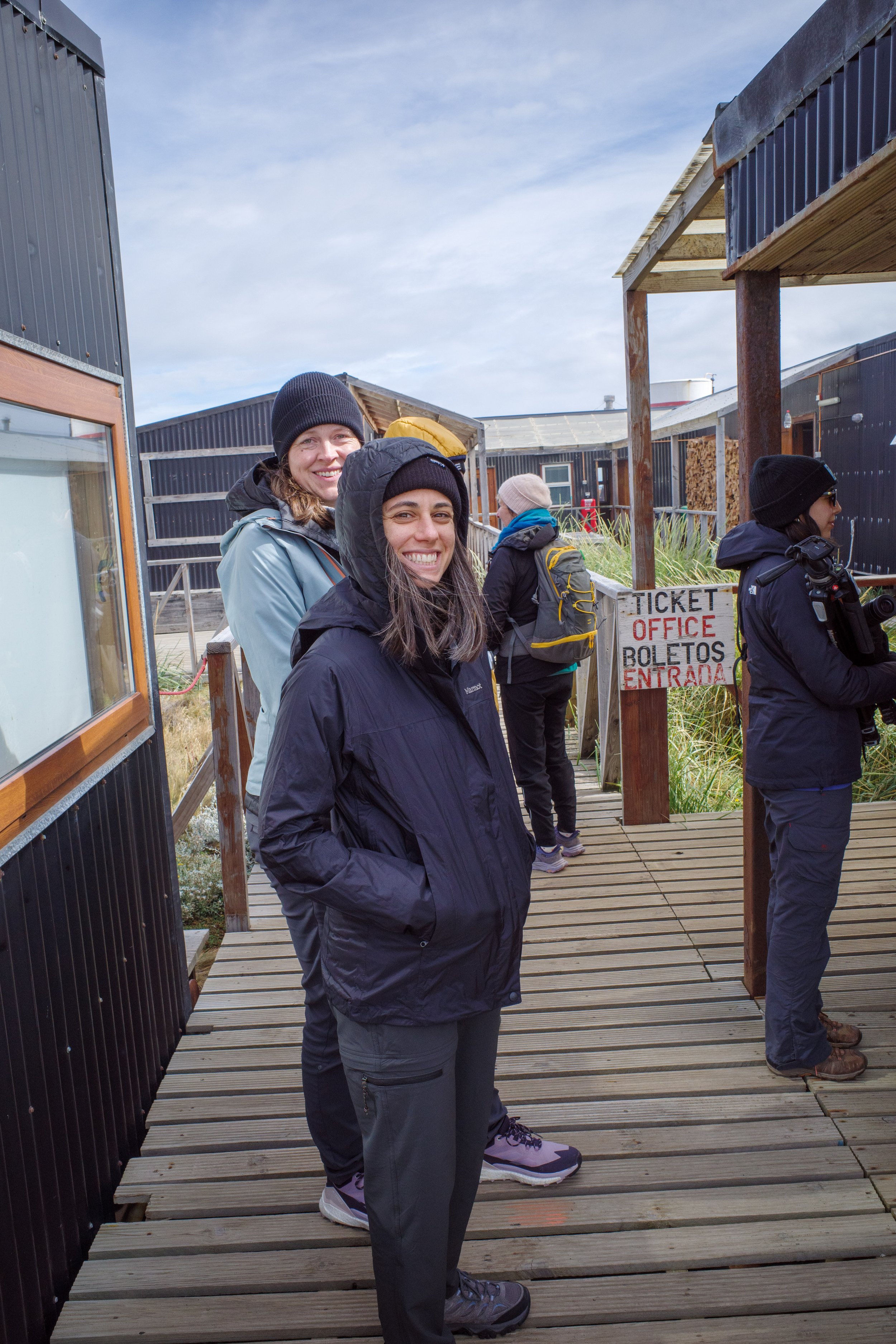  Yes, it was this cold and windy (photo/Jason Rafal) 