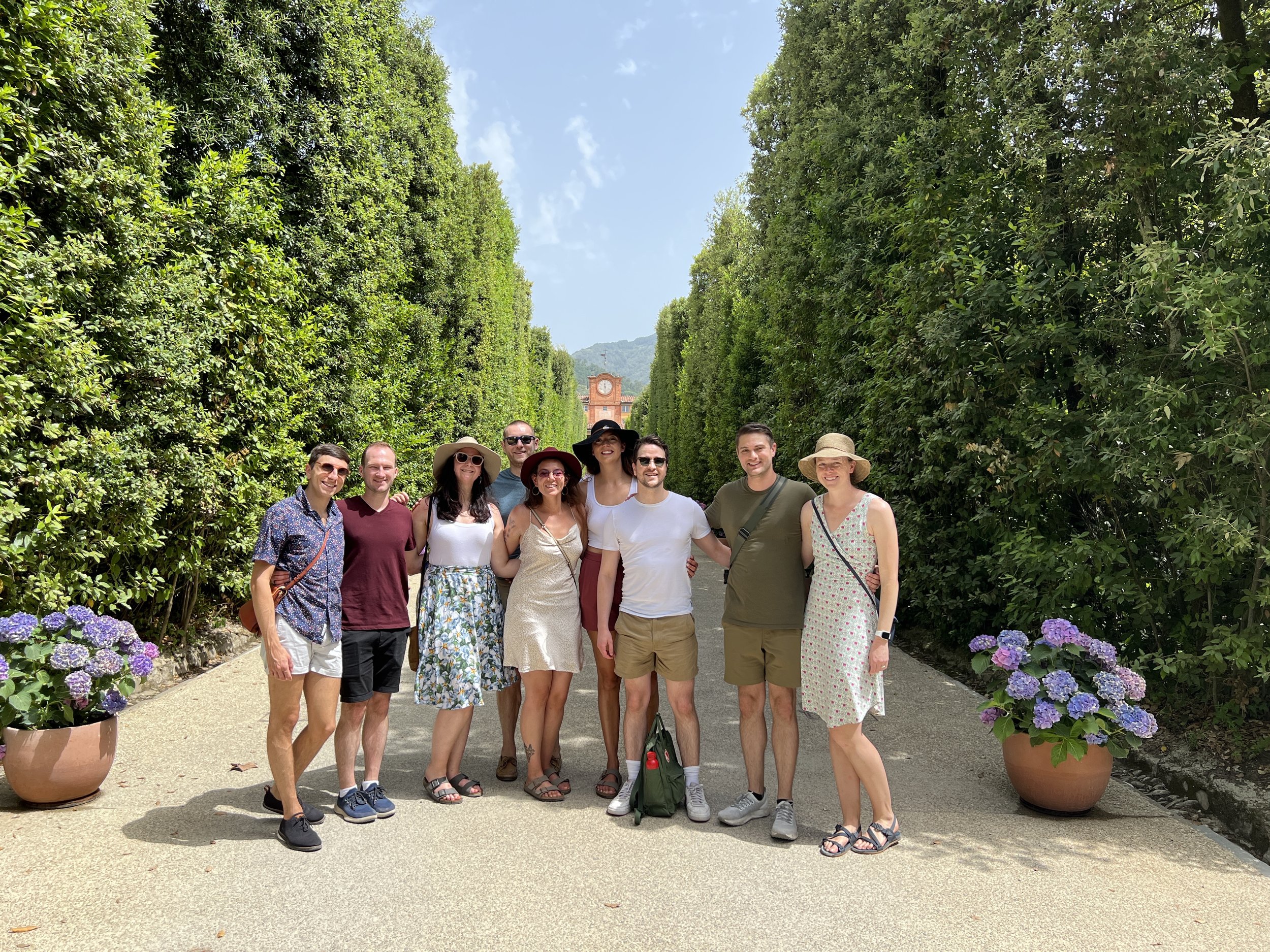  The villa group at Villa Reale di Marlia (photo/some random guy) 