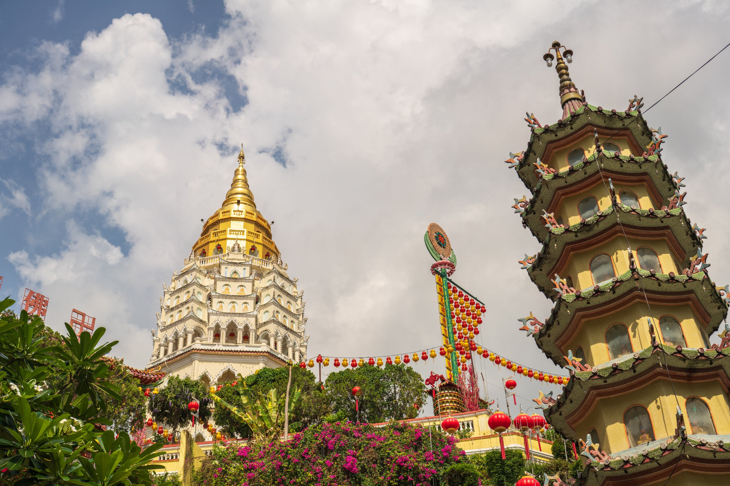 George Town and Singapore