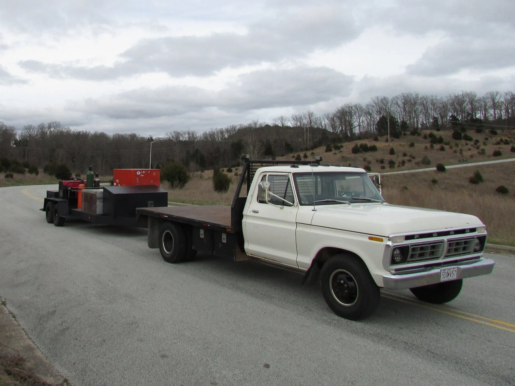 Why the old beater truck?