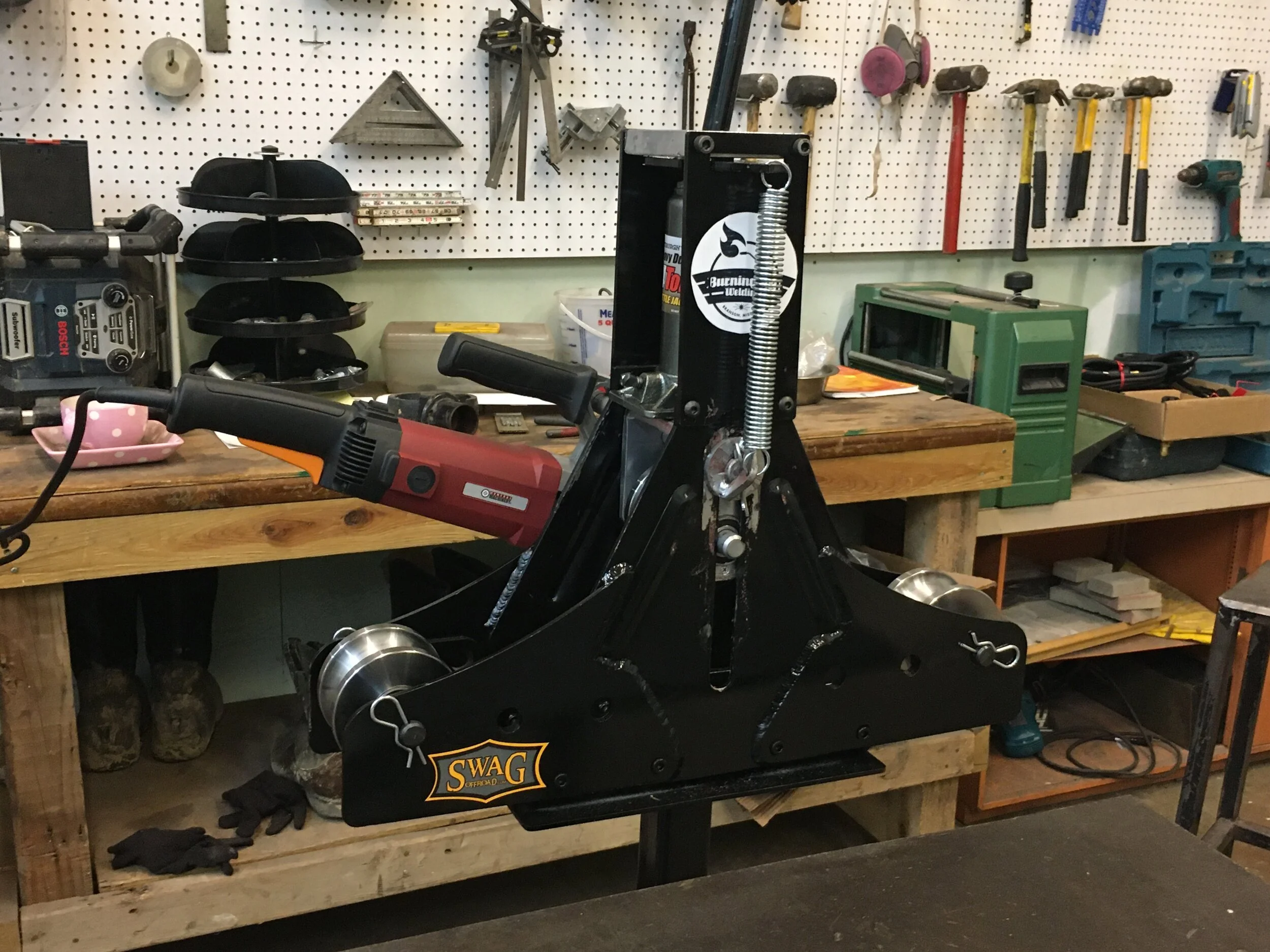 Hydraulic over electric Roller