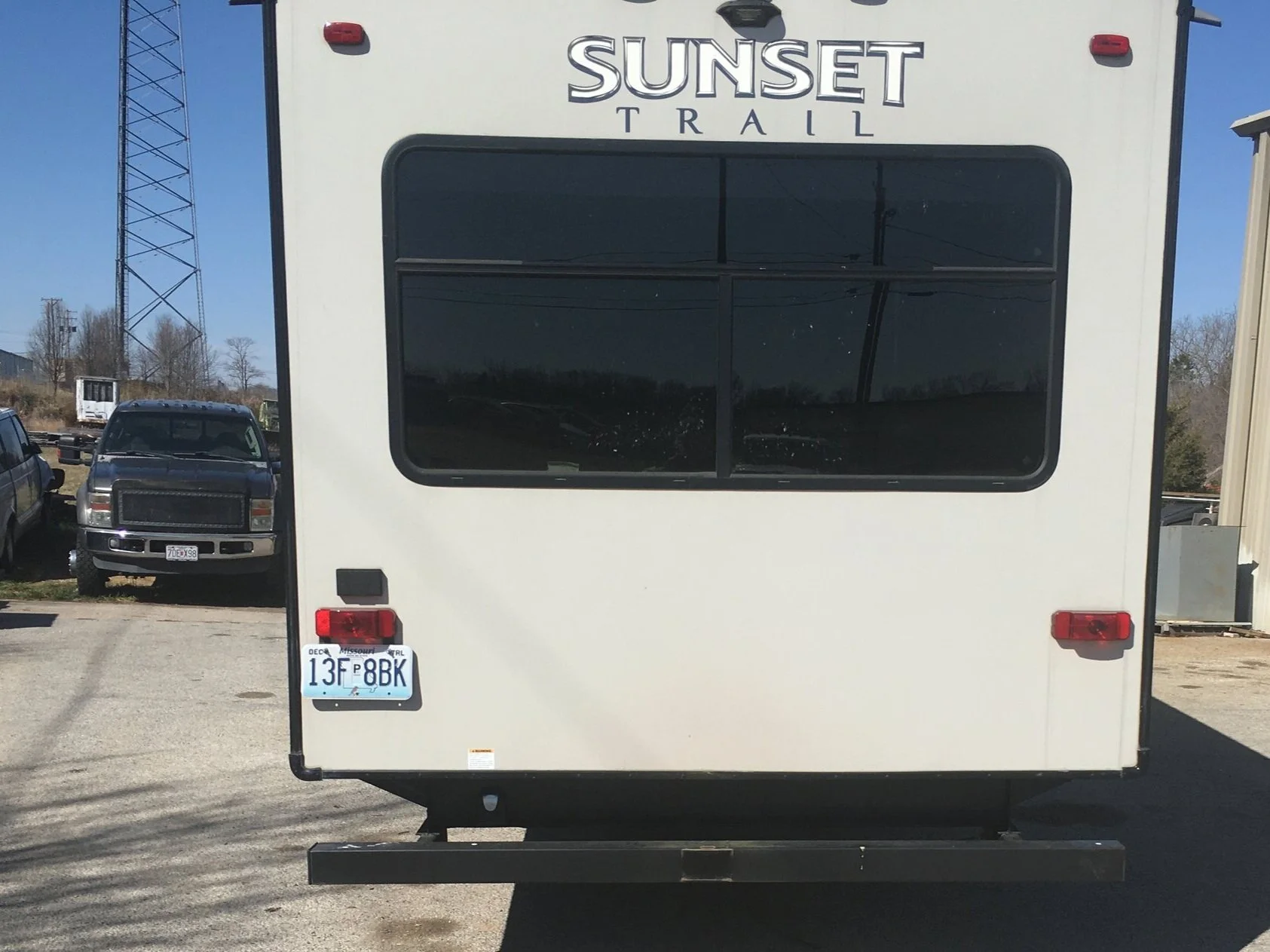 Custom Bumper for Camper