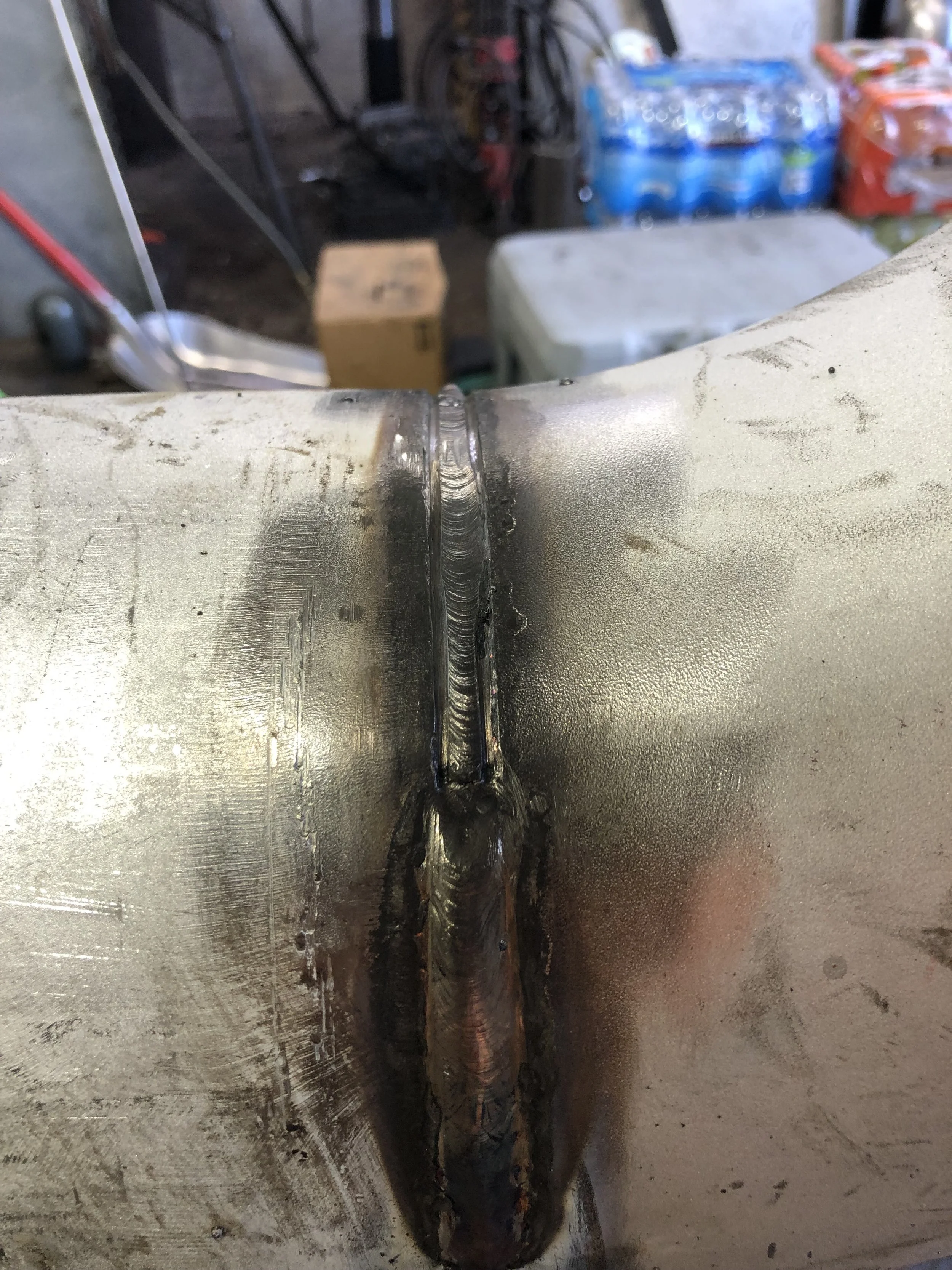 Cap going over hotpass