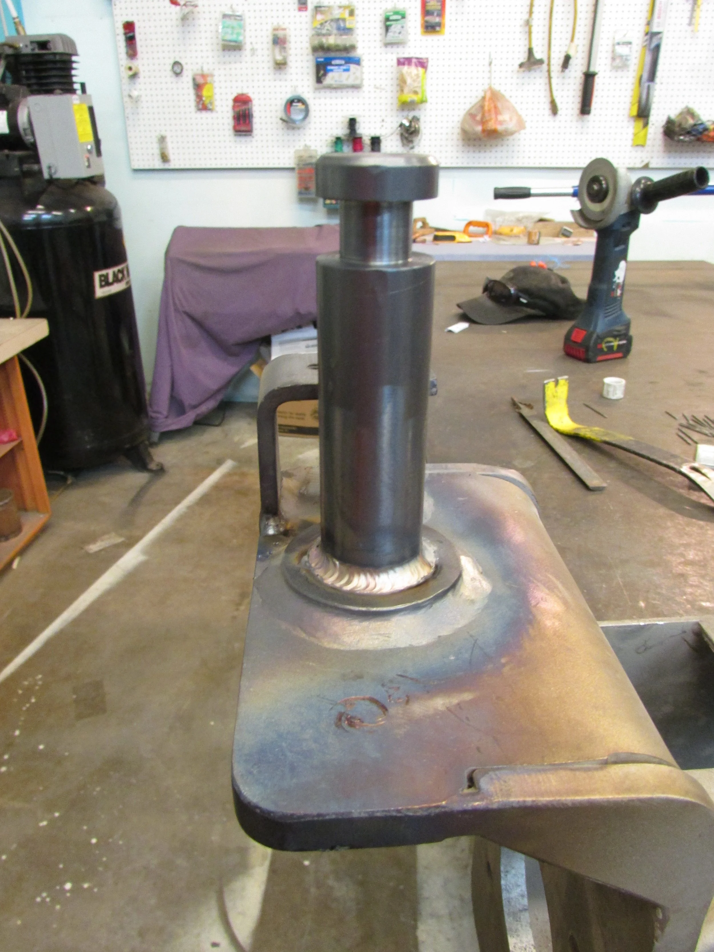 Tig on 52100 tool Steel with 80s