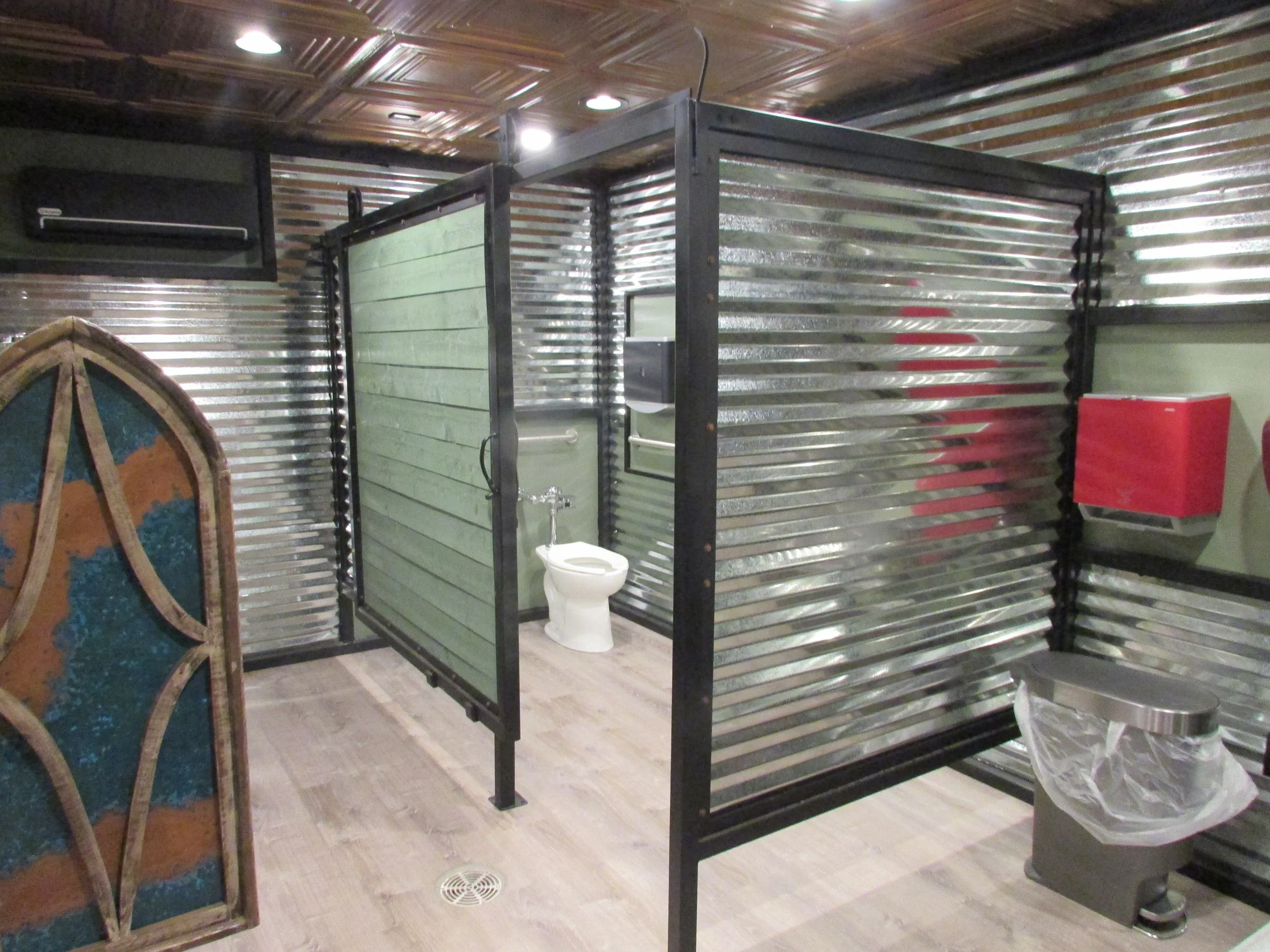 Coolest bathroom in town