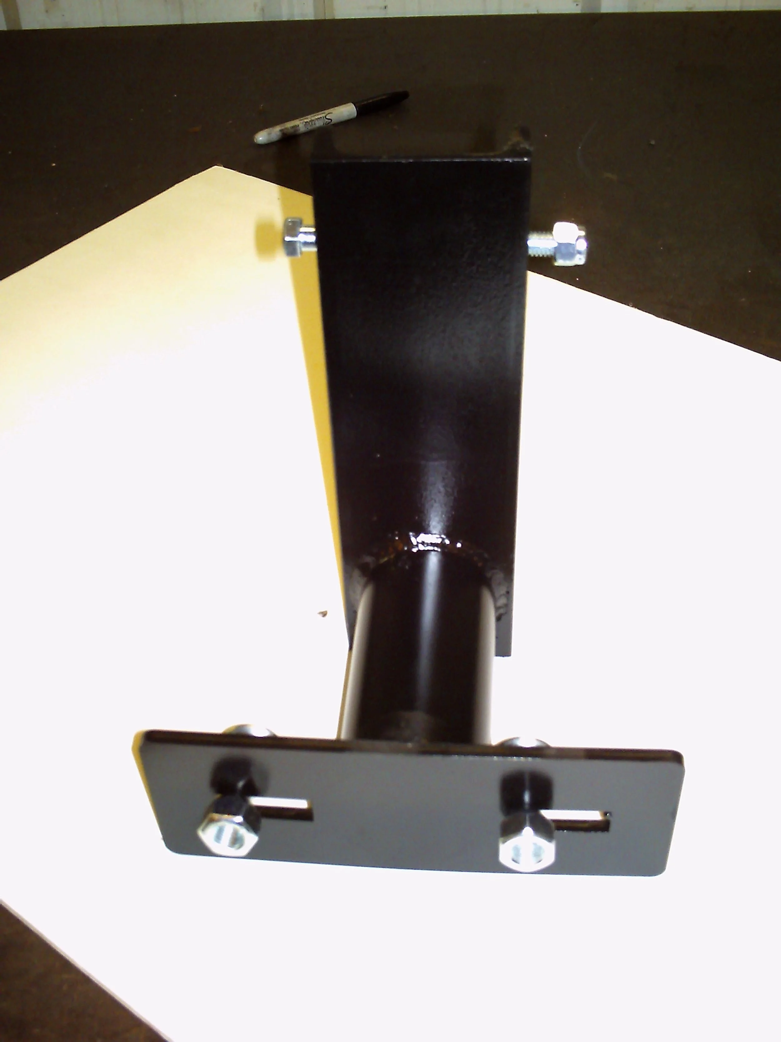 Custom spare tire holder